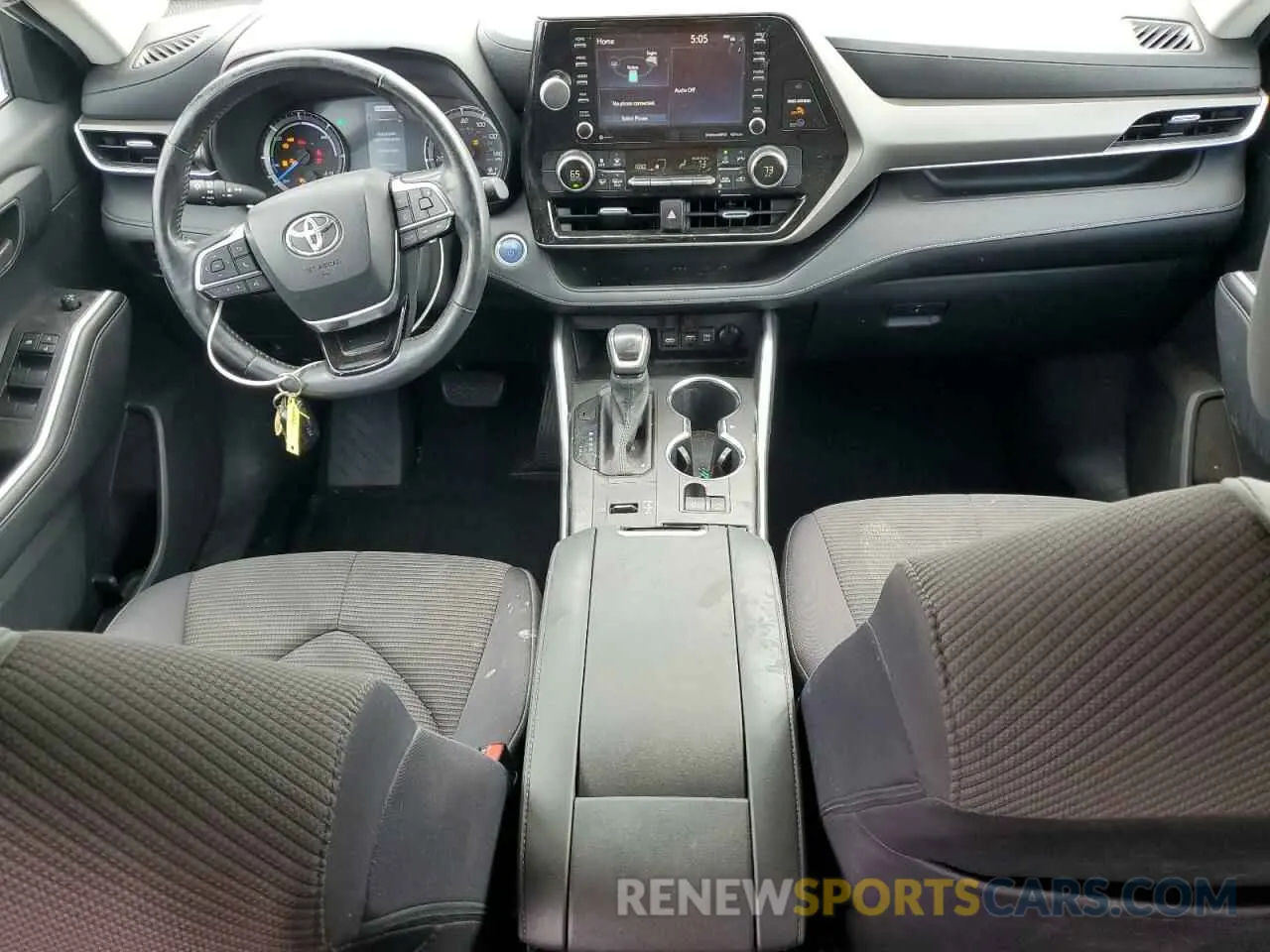 8 Фотография поврежденного автомобиля 5TDBBRCH2MS520387 TOYOTA HIGHLANDER 2021