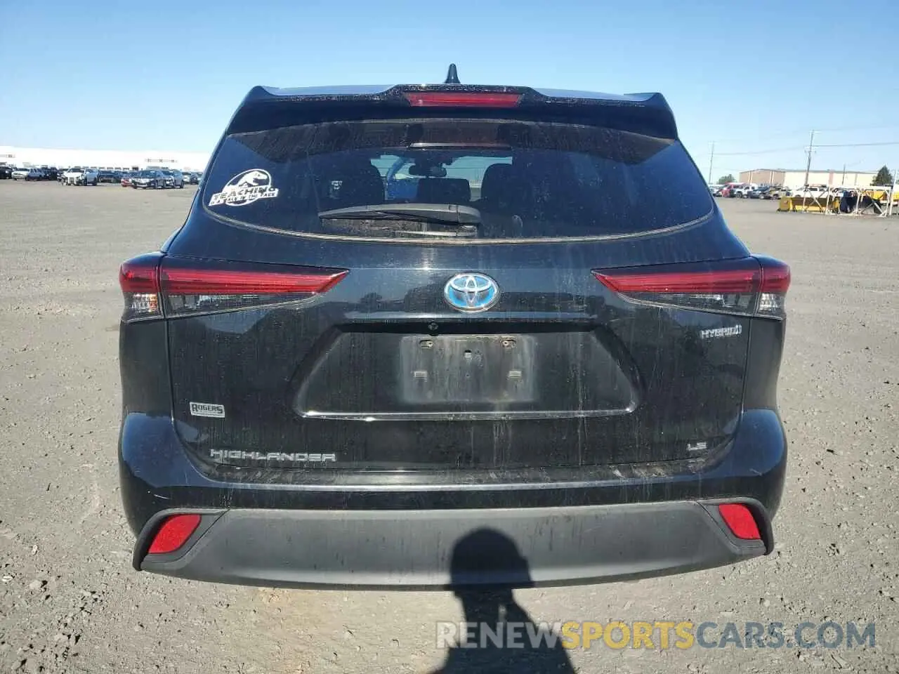 6 Photograph of a damaged car 5TDBBRCH4MS523629 TOYOTA HIGHLANDER 2021