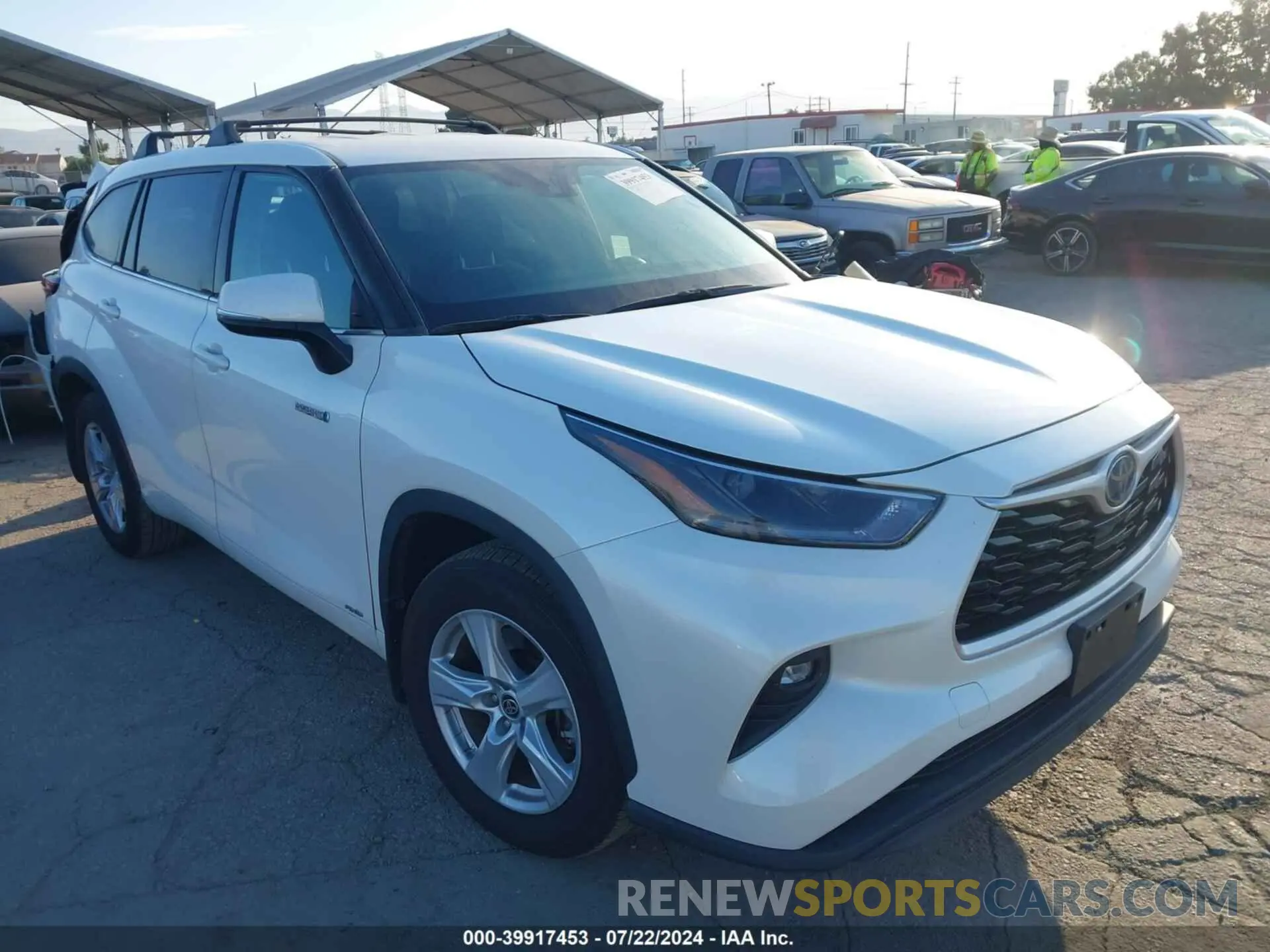 1 Фотография поврежденного автомобиля 5TDBBRCH5MS038805 TOYOTA HIGHLANDER 2021