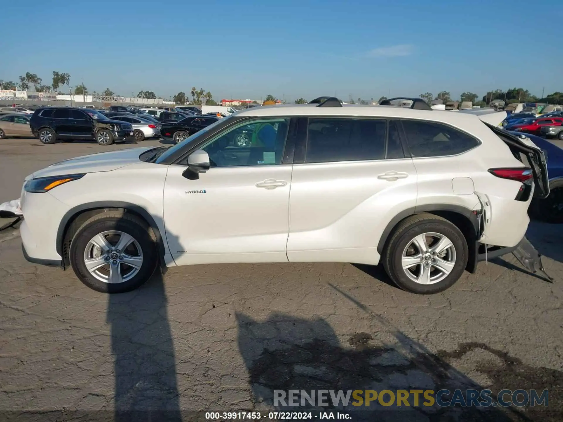 14 Фотография поврежденного автомобиля 5TDBBRCH5MS038805 TOYOTA HIGHLANDER 2021