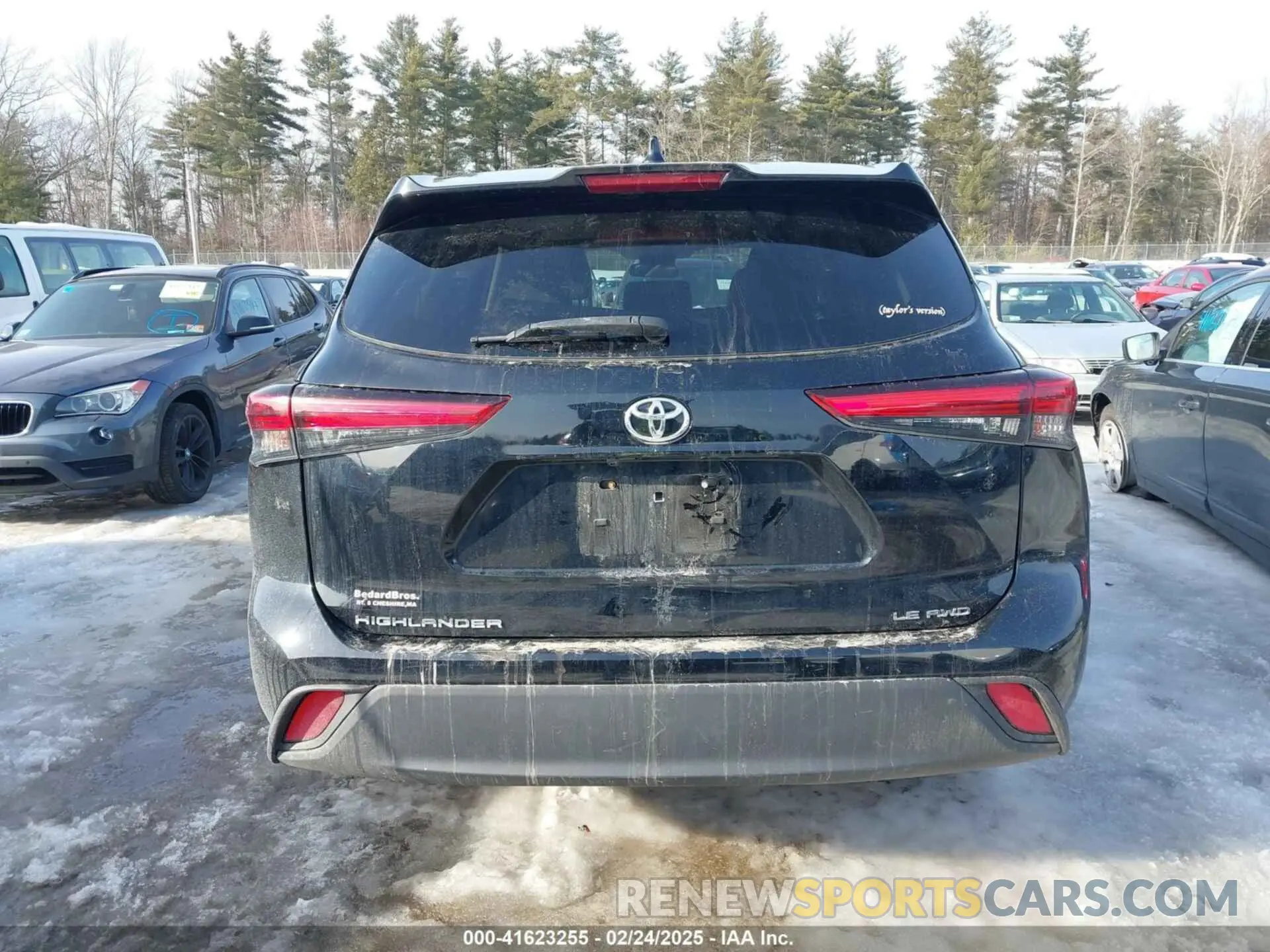 16 Фотография поврежденного автомобиля 5TDBZRBH0MS090789 TOYOTA HIGHLANDER 2021
