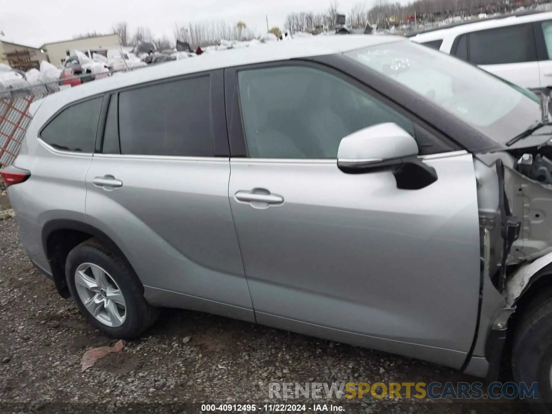 13 Фотография поврежденного автомобиля 5TDBZRBH0MS102634 TOYOTA HIGHLANDER 2021