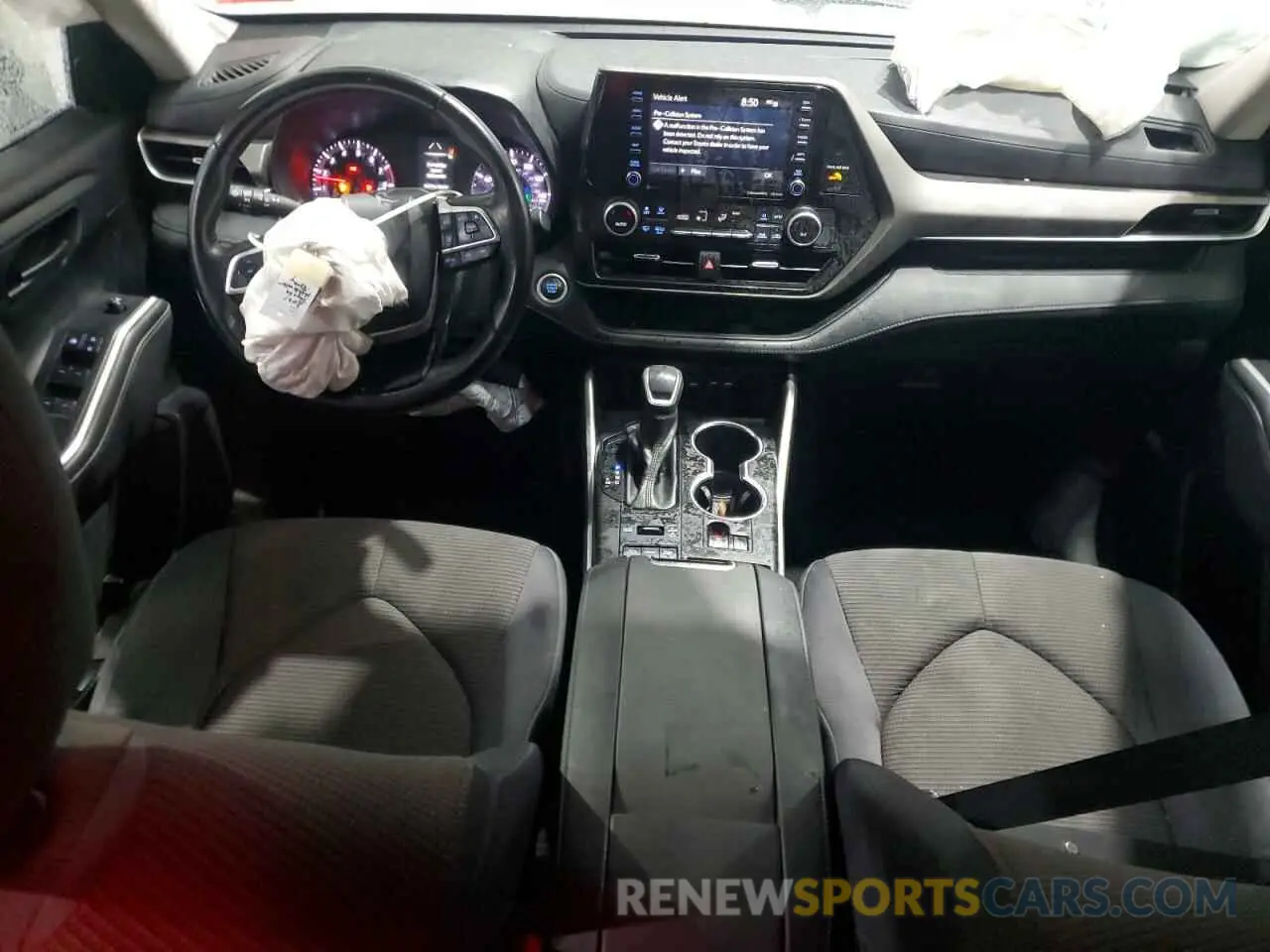 8 Фотография поврежденного автомобиля 5TDBZRBH2MS126675 TOYOTA HIGHLANDER 2021