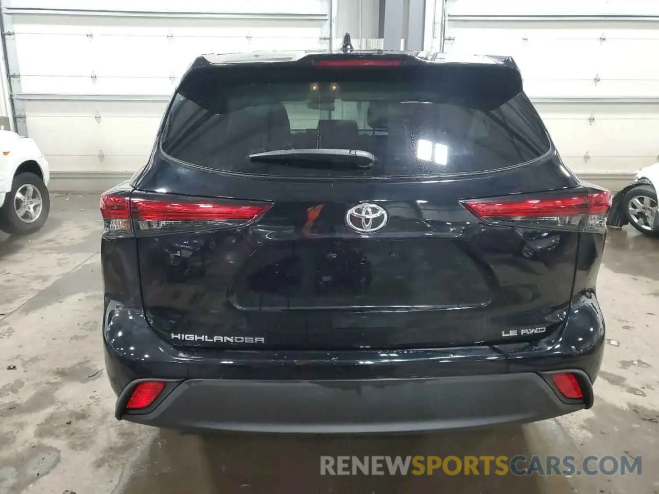 6 Фотография поврежденного автомобиля 5TDBZRBH3MS535784 TOYOTA HIGHLANDER 2021