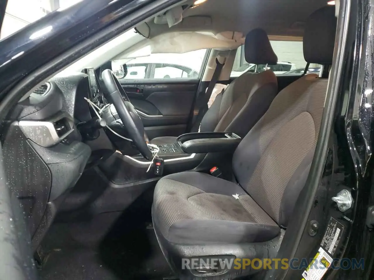 7 Фотография поврежденного автомобиля 5TDBZRBH3MS535784 TOYOTA HIGHLANDER 2021