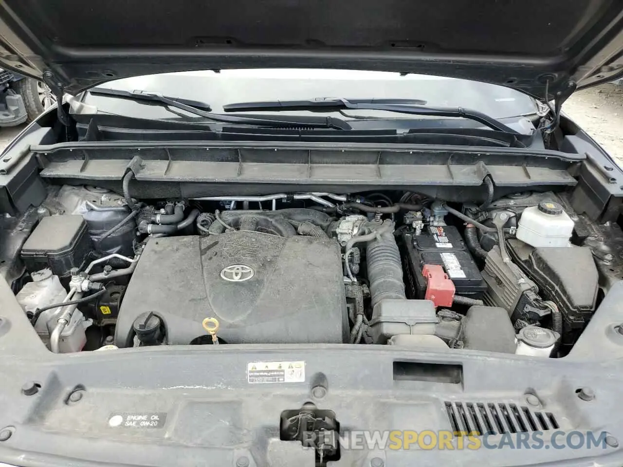 12 Фотография поврежденного автомобиля 5TDBZRBH4MS545269 TOYOTA HIGHLANDER 2021