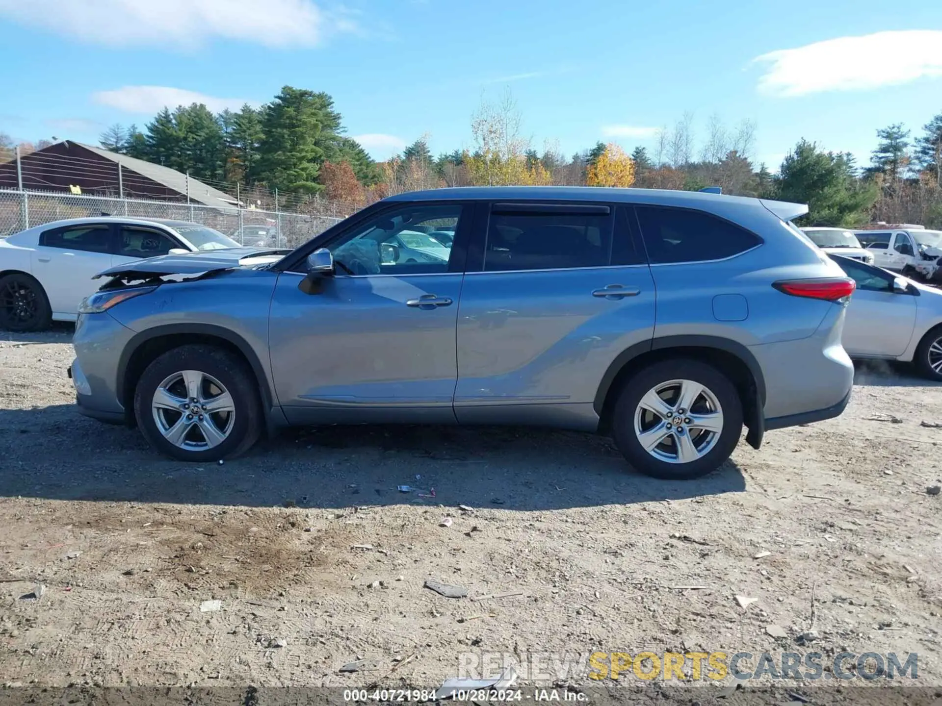 15 Photograph of a damaged car 5TDBZRBH5MS058114 TOYOTA HIGHLANDER 2021
