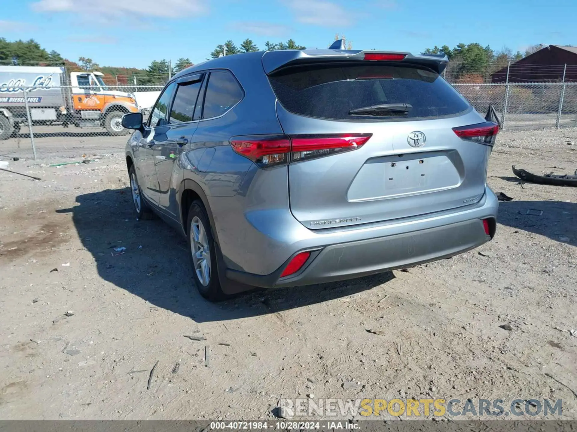 3 Photograph of a damaged car 5TDBZRBH5MS058114 TOYOTA HIGHLANDER 2021