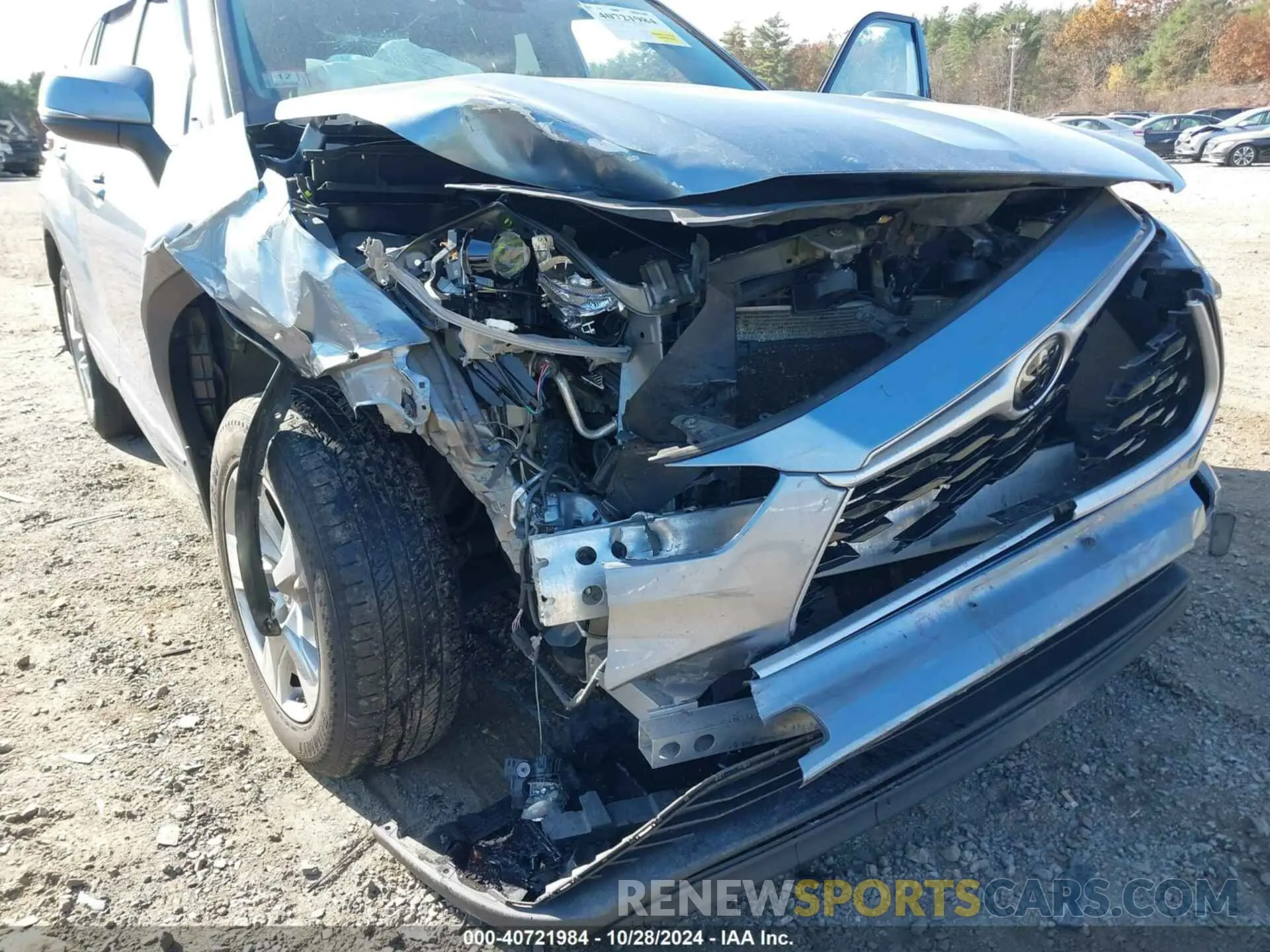 6 Photograph of a damaged car 5TDBZRBH5MS058114 TOYOTA HIGHLANDER 2021