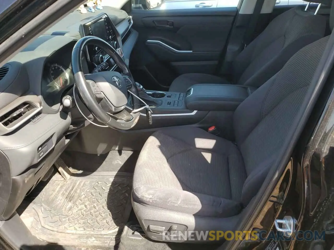 7 Photograph of a damaged car 5TDBZRBH6MS108986 TOYOTA HIGHLANDER 2021