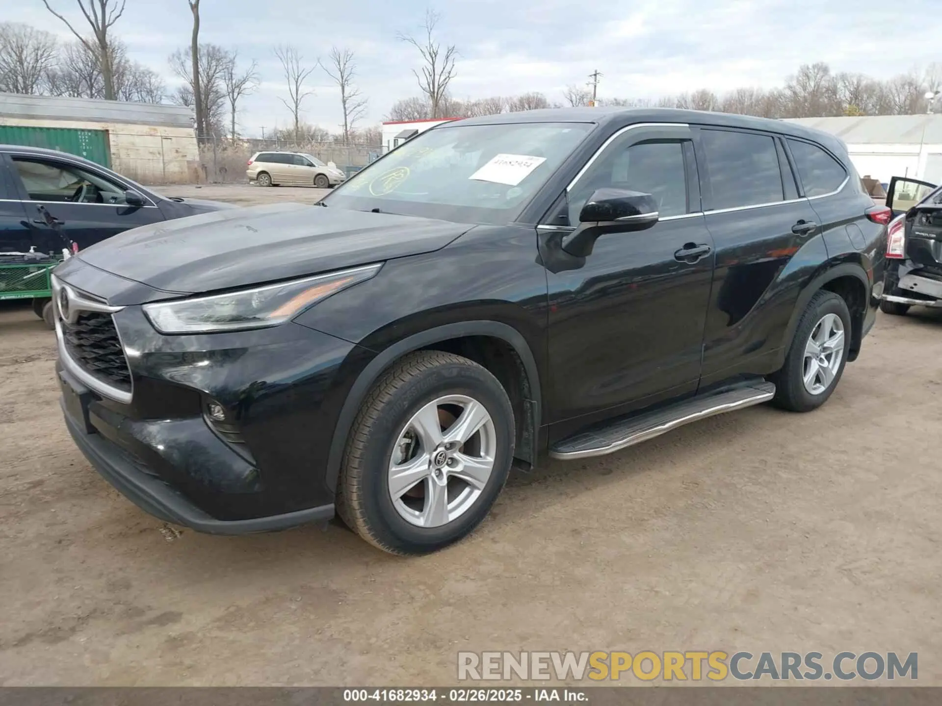 2 Фотография поврежденного автомобиля 5TDBZRBH7MS134660 TOYOTA HIGHLANDER 2021