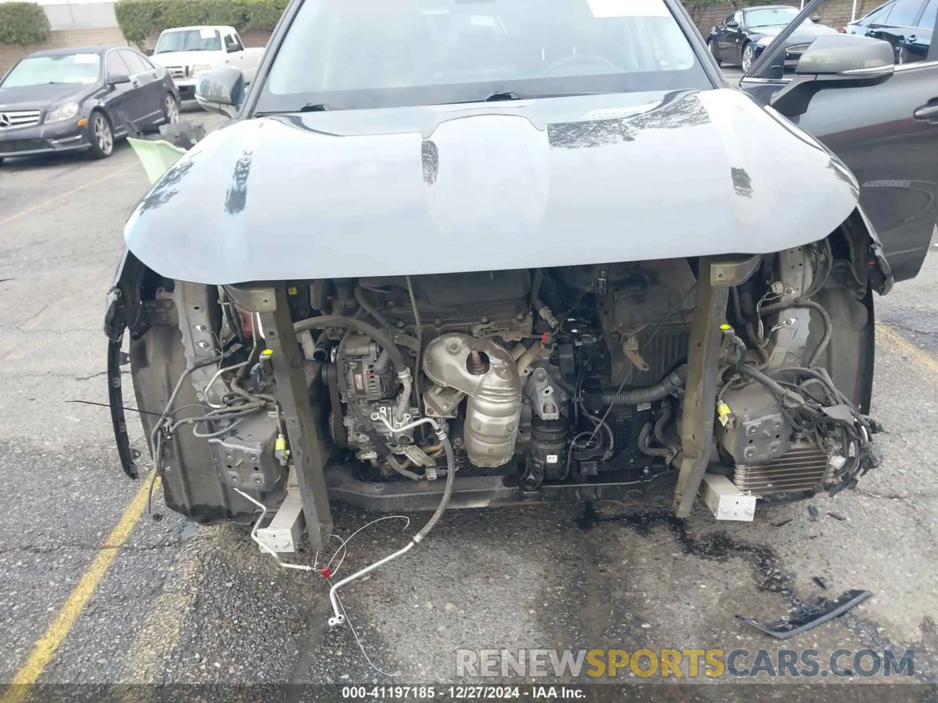 6 Фотография поврежденного автомобиля 5TDCZRAH0MS033644 TOYOTA HIGHLANDER 2021