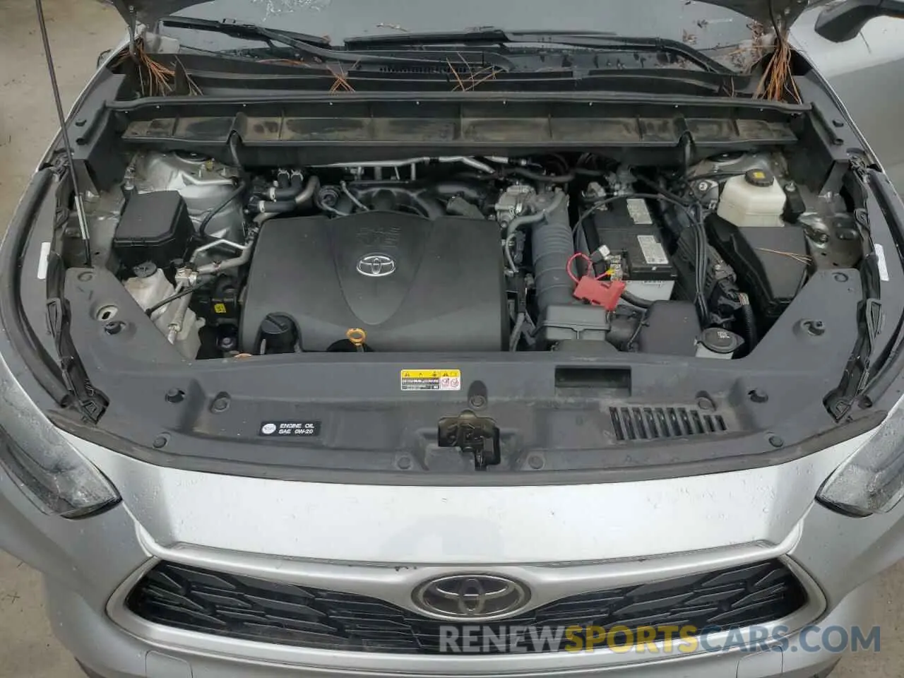 12 Фотография поврежденного автомобиля 5TDCZRAH3MS084586 TOYOTA HIGHLANDER 2021