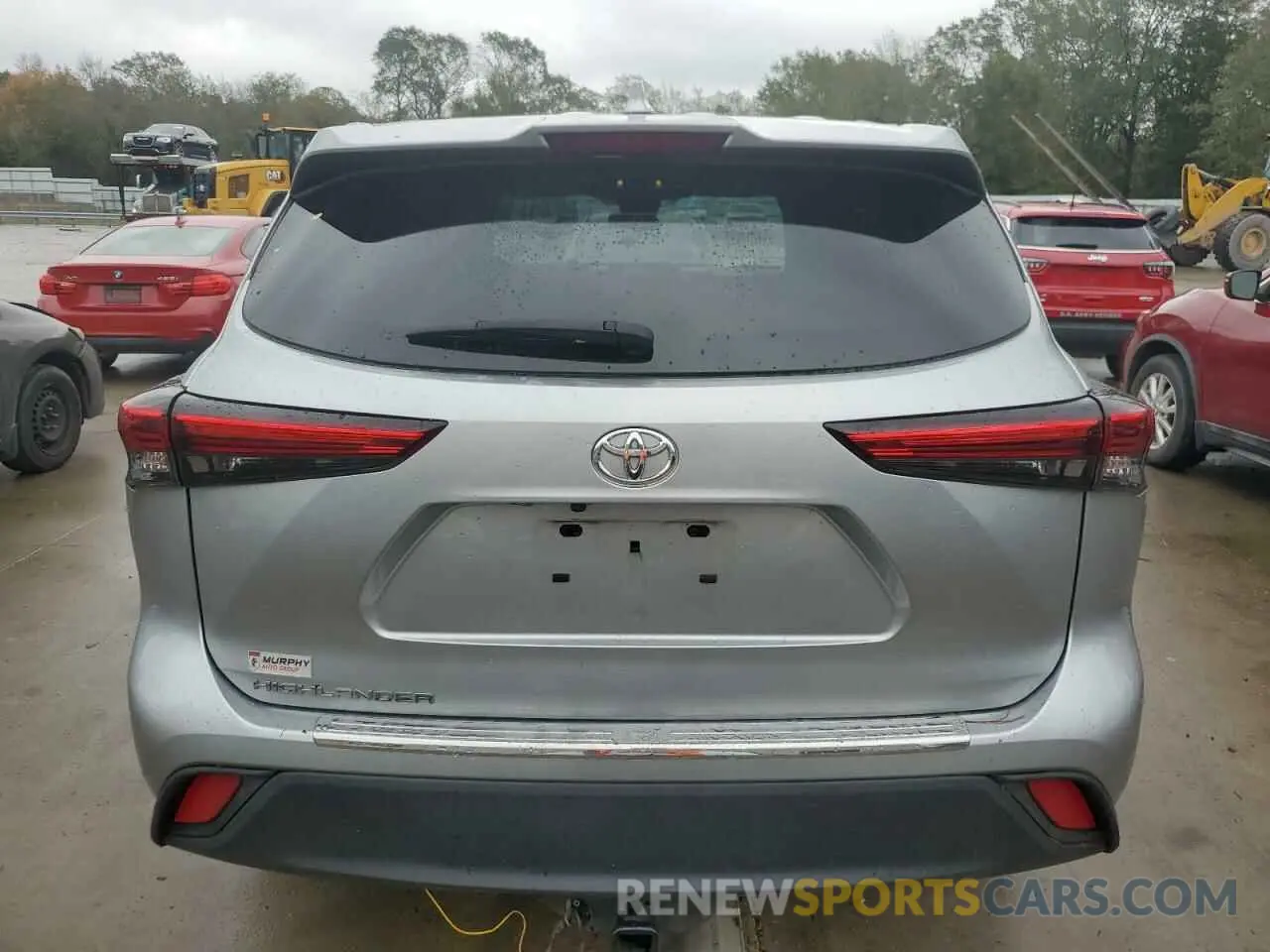 6 Фотография поврежденного автомобиля 5TDCZRAH3MS084586 TOYOTA HIGHLANDER 2021