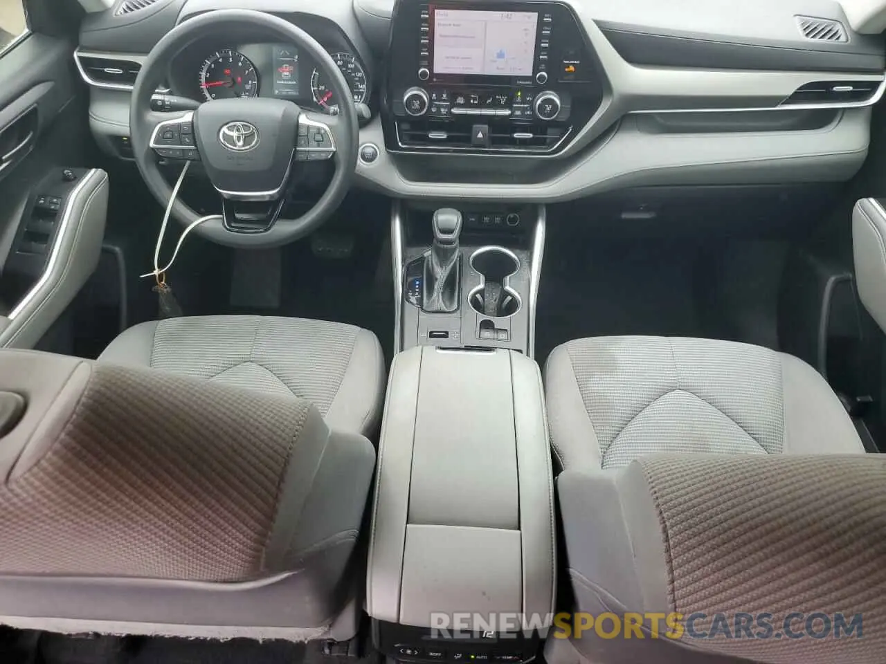 8 Фотография поврежденного автомобиля 5TDCZRAH3MS084586 TOYOTA HIGHLANDER 2021