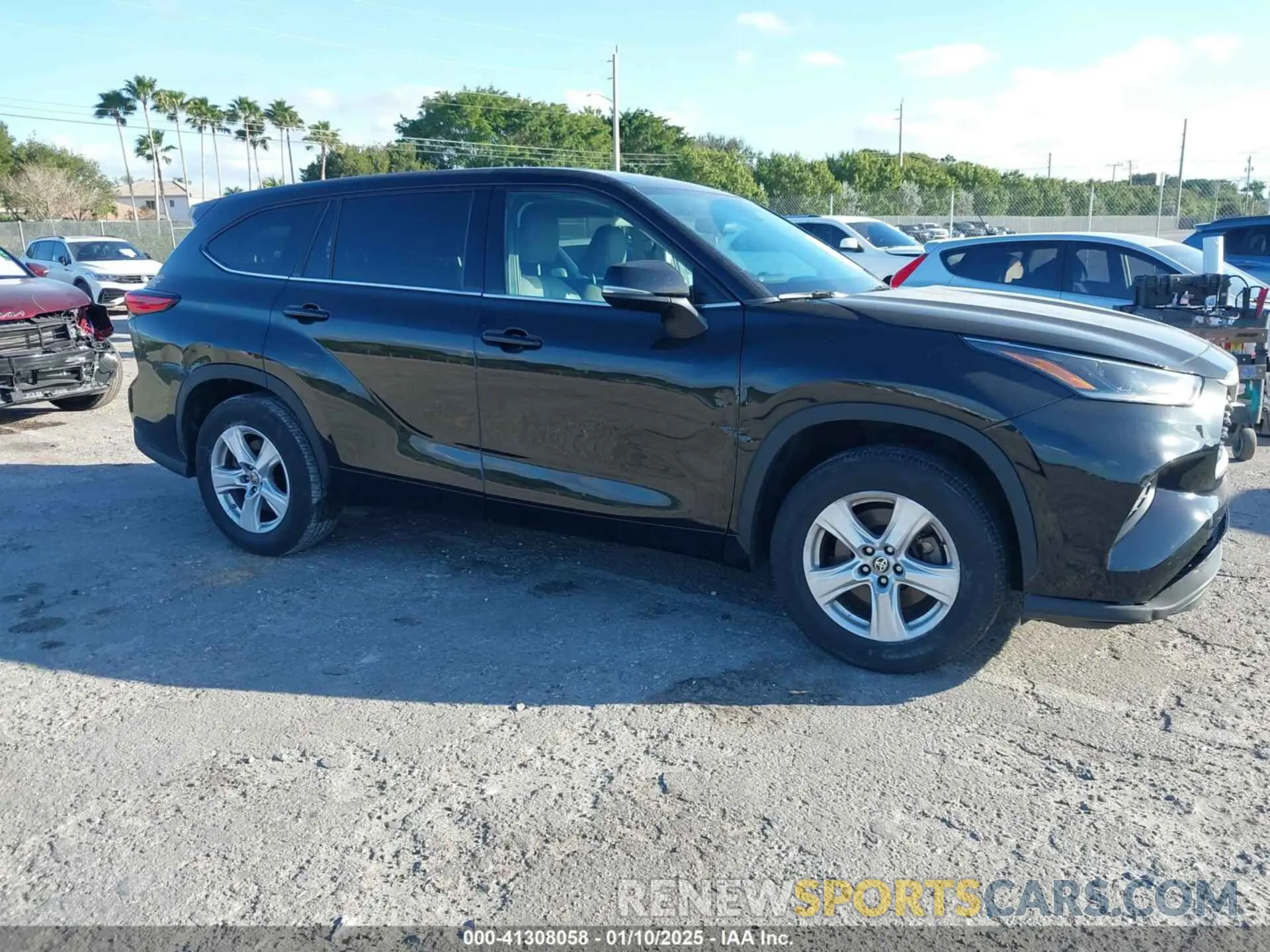 1 Фотография поврежденного автомобиля 5TDCZRAH5MS530544 TOYOTA HIGHLANDER 2021