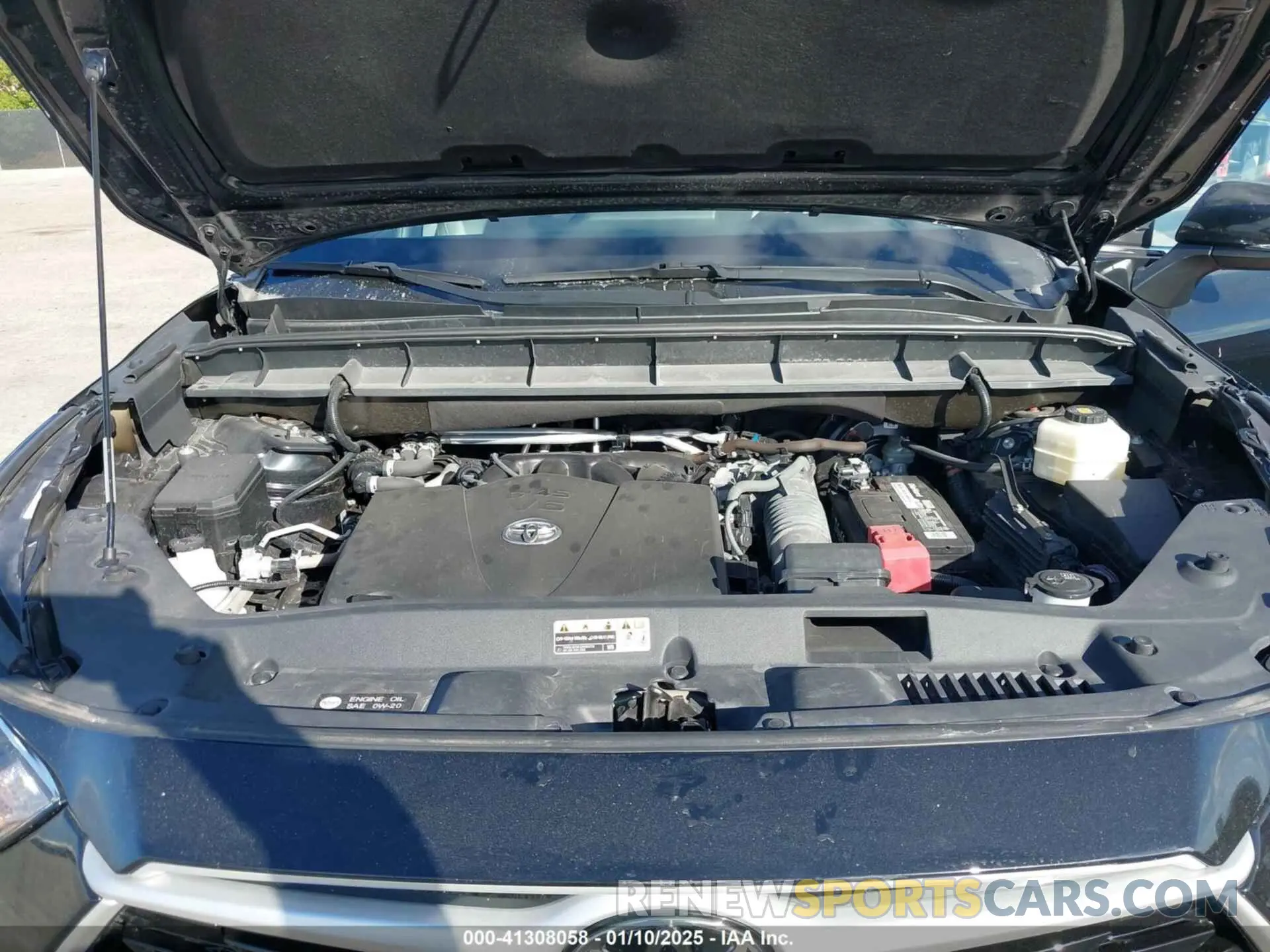 10 Фотография поврежденного автомобиля 5TDCZRAH5MS530544 TOYOTA HIGHLANDER 2021