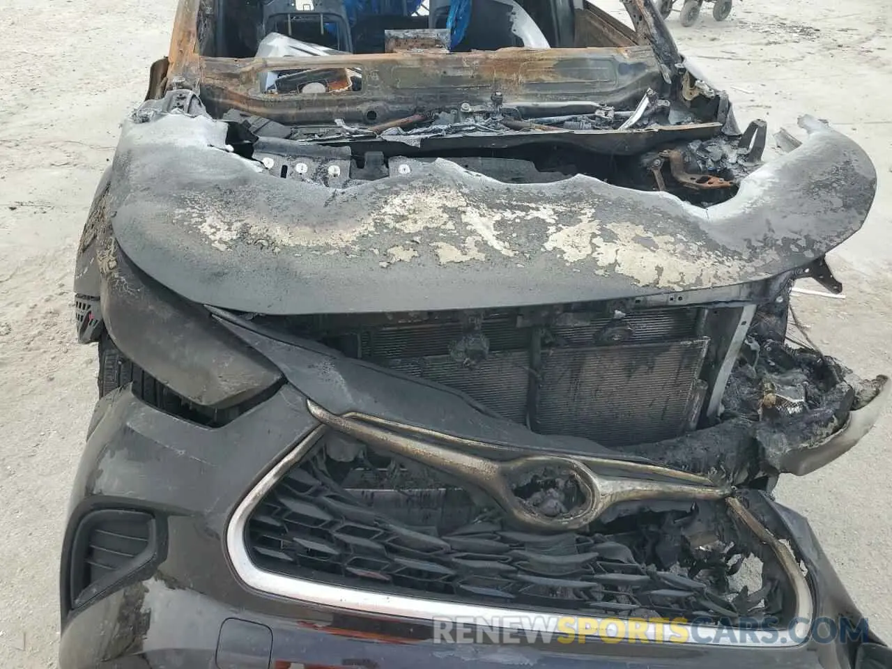 13 Фотография поврежденного автомобиля 5TDCZRAH6MS057978 TOYOTA HIGHLANDER 2021