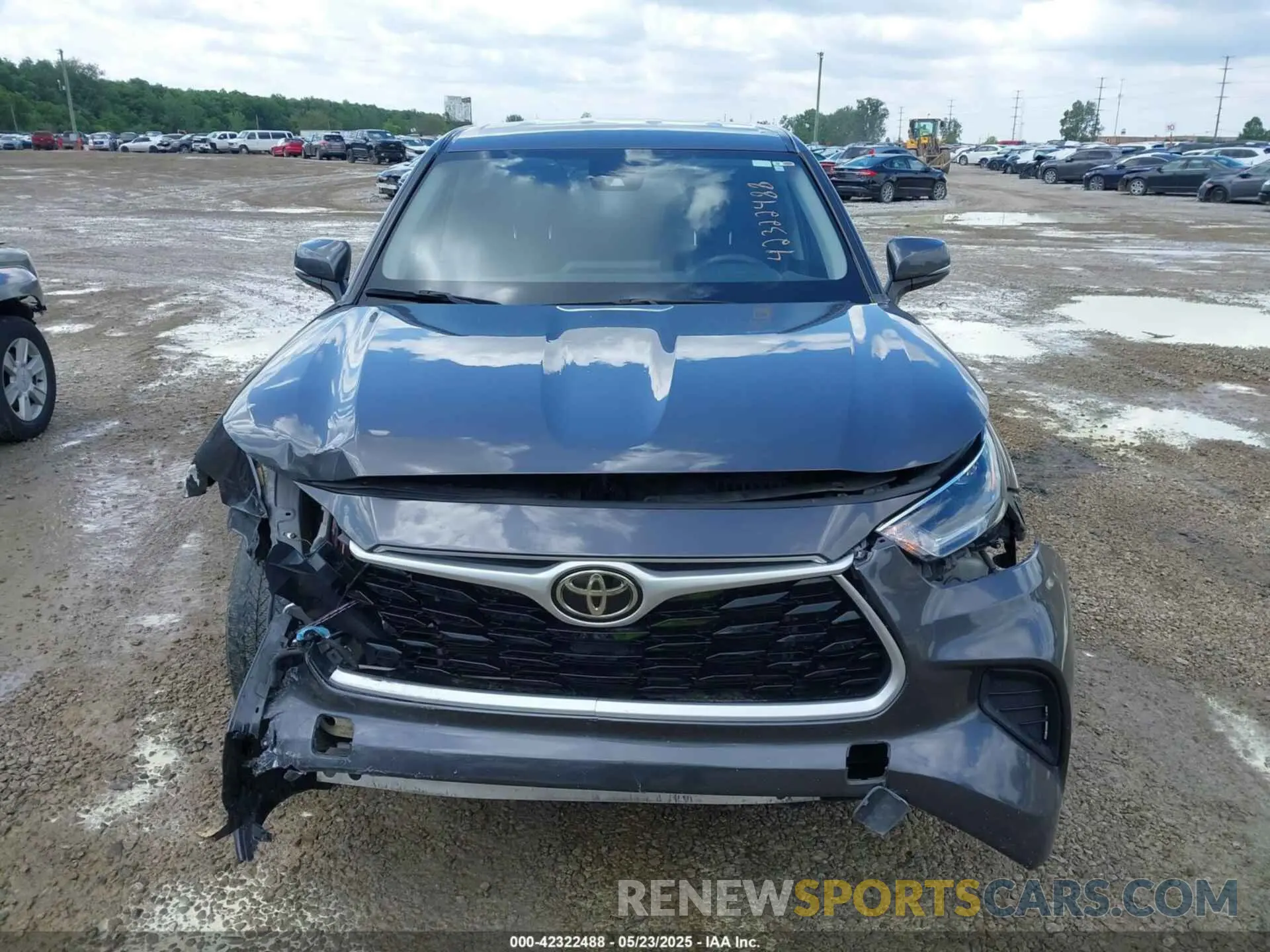 12 Фотография поврежденного автомобиля 5TDCZRAH6MS538197 TOYOTA HIGHLANDER 2021
