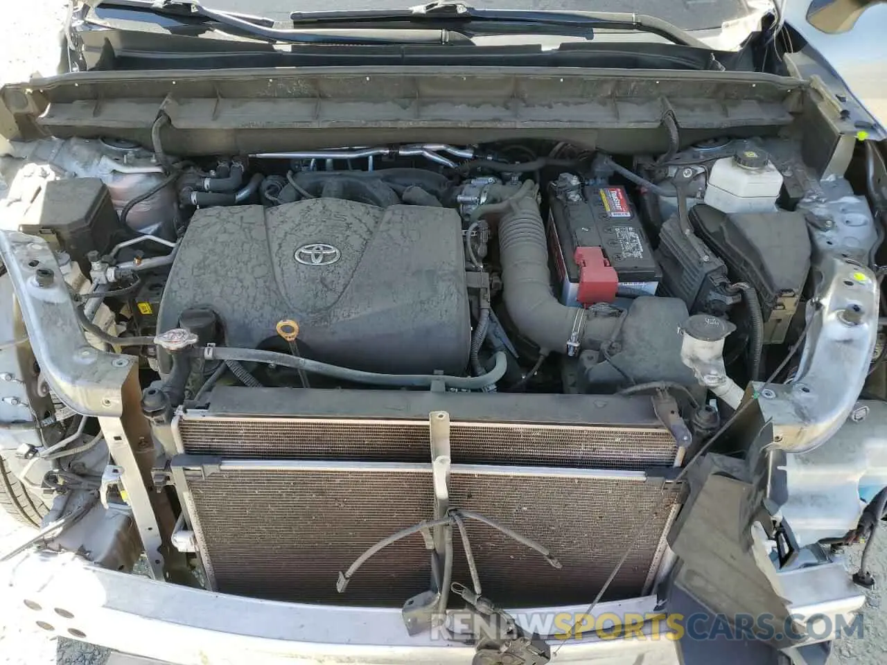 12 Фотография поврежденного автомобиля 5TDCZRAH8MS531199 TOYOTA HIGHLANDER 2021
