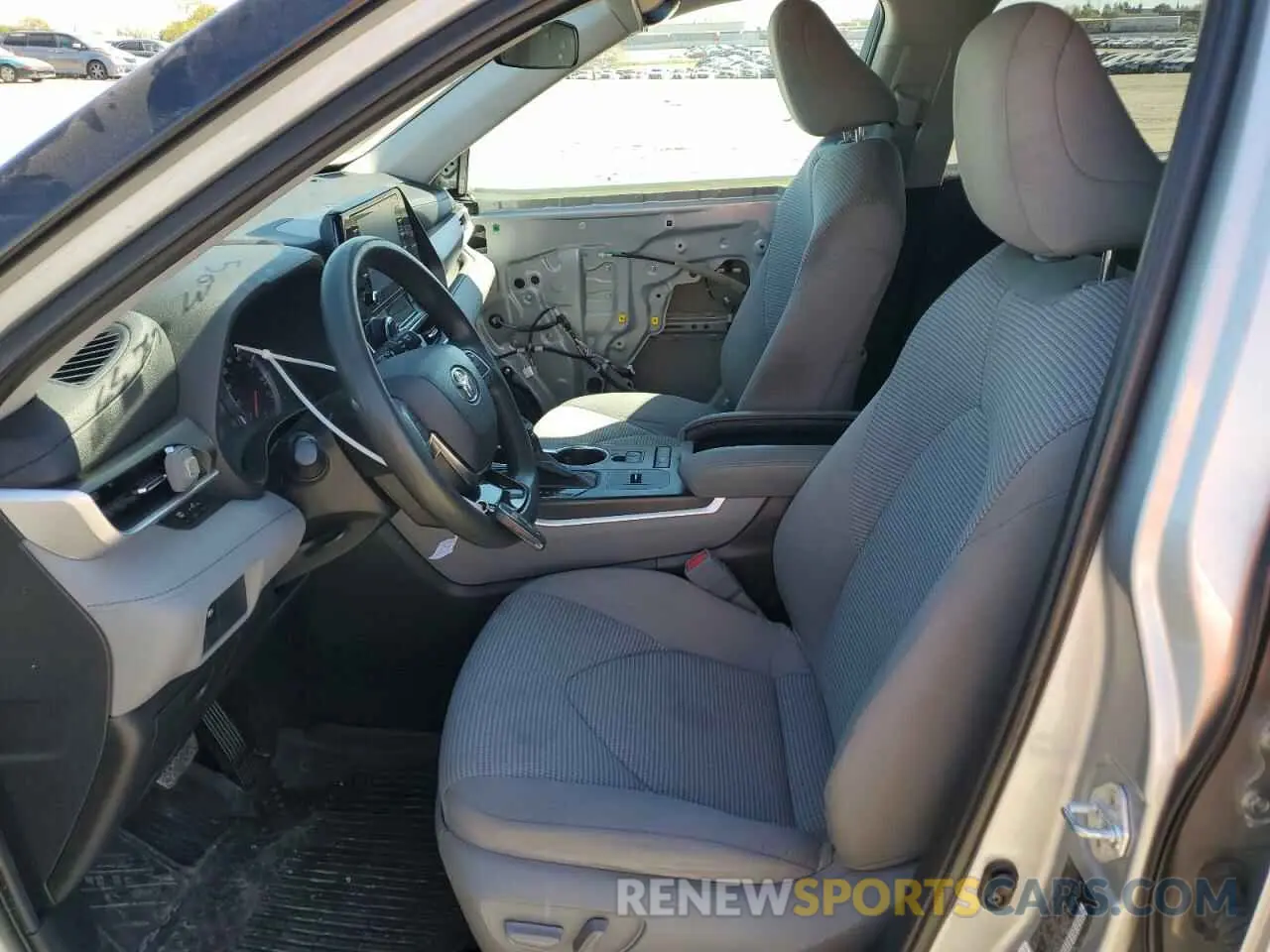 7 Фотография поврежденного автомобиля 5TDCZRAH8MS531199 TOYOTA HIGHLANDER 2021