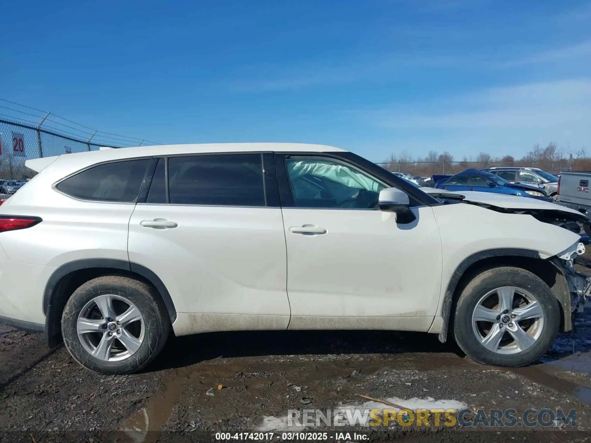 14 Фотография поврежденного автомобиля 5TDCZRBH0MS134102 TOYOTA HIGHLANDER 2021