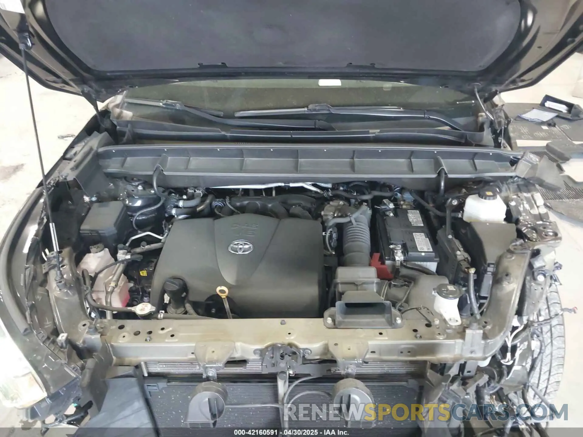 10 Фотография поврежденного автомобиля 5TDCZRBH1MS097741 TOYOTA HIGHLANDER 2021
