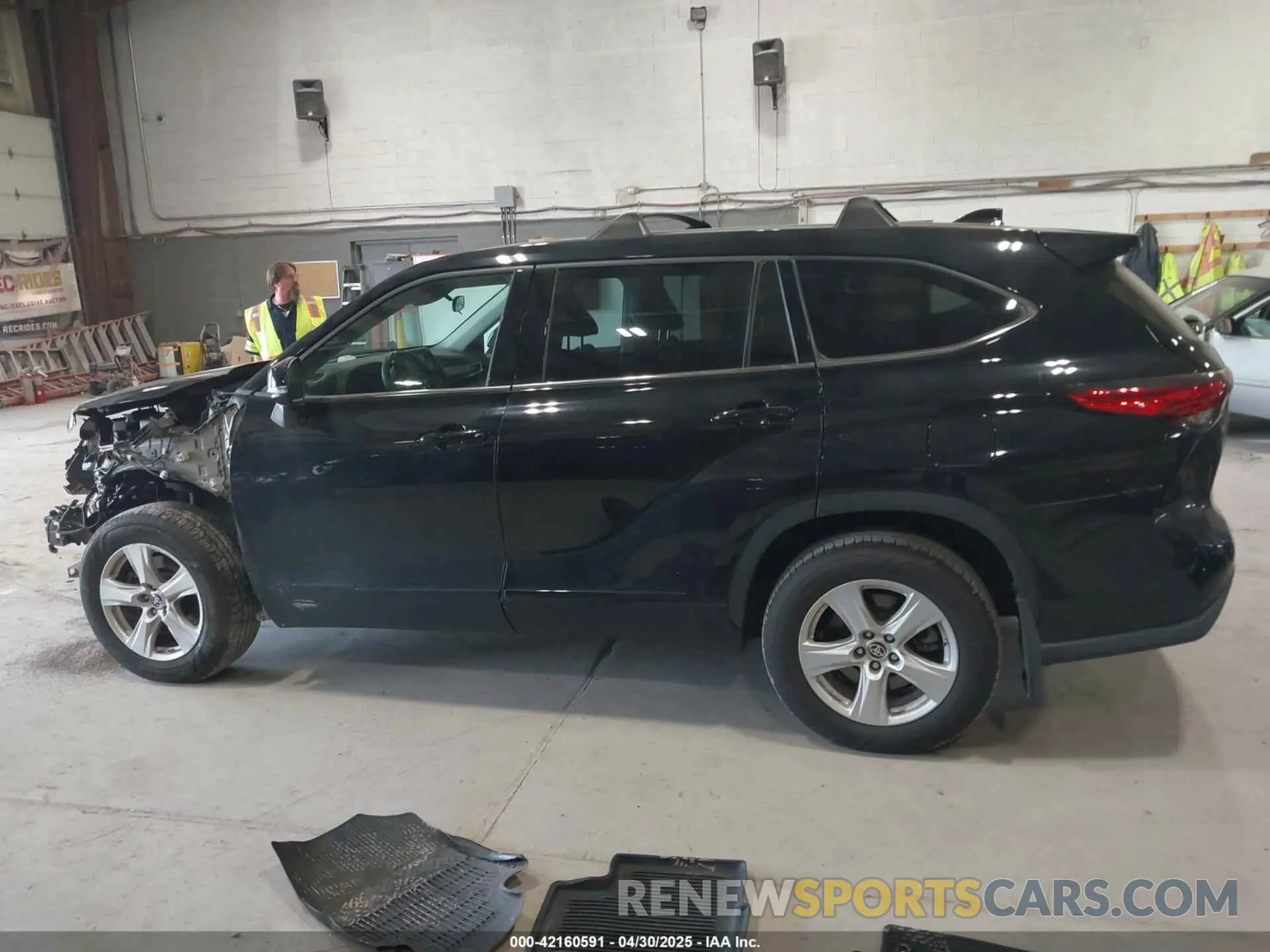 15 Фотография поврежденного автомобиля 5TDCZRBH1MS097741 TOYOTA HIGHLANDER 2021