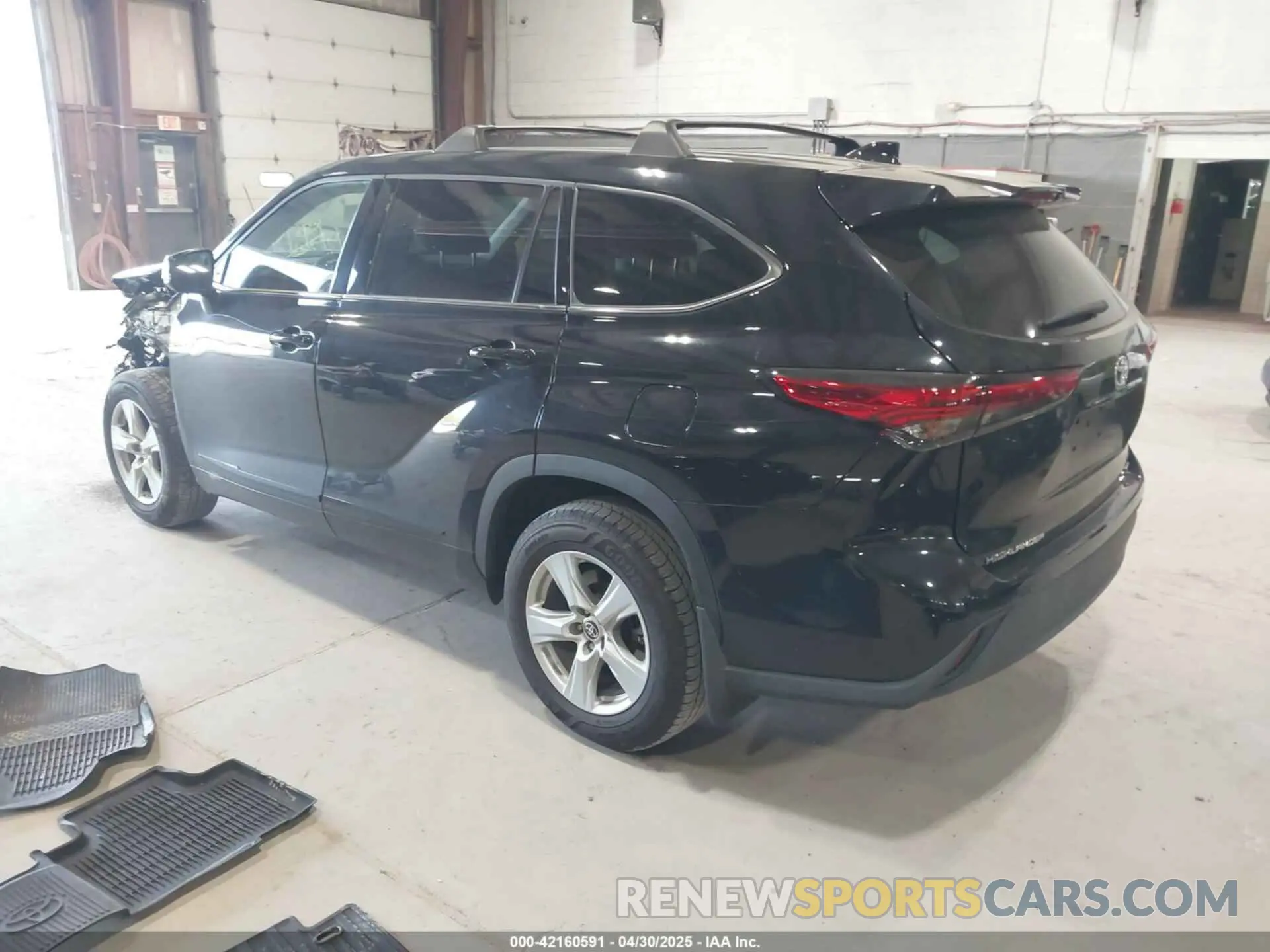 3 Фотография поврежденного автомобиля 5TDCZRBH1MS097741 TOYOTA HIGHLANDER 2021