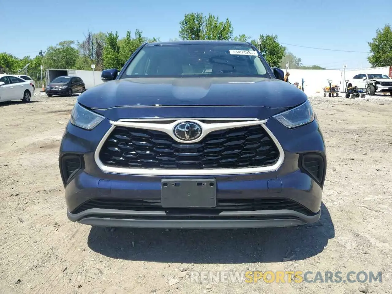 5 Photograph of a damaged car 5TDCZRBHXMS066424 TOYOTA HIGHLANDER 2021