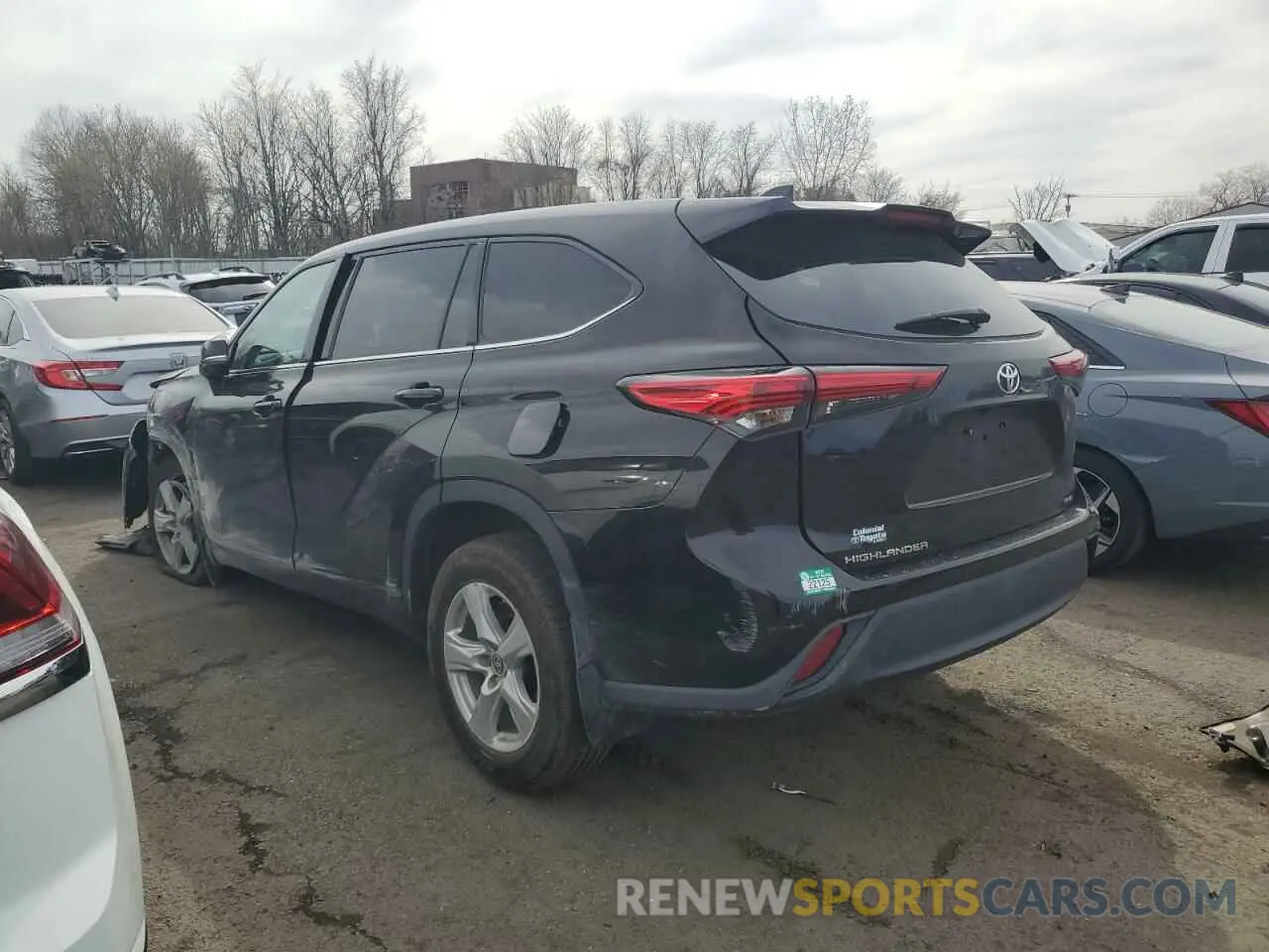 2 Фотография поврежденного автомобиля 5TDCZRBHXMS135869 TOYOTA HIGHLANDER 2021