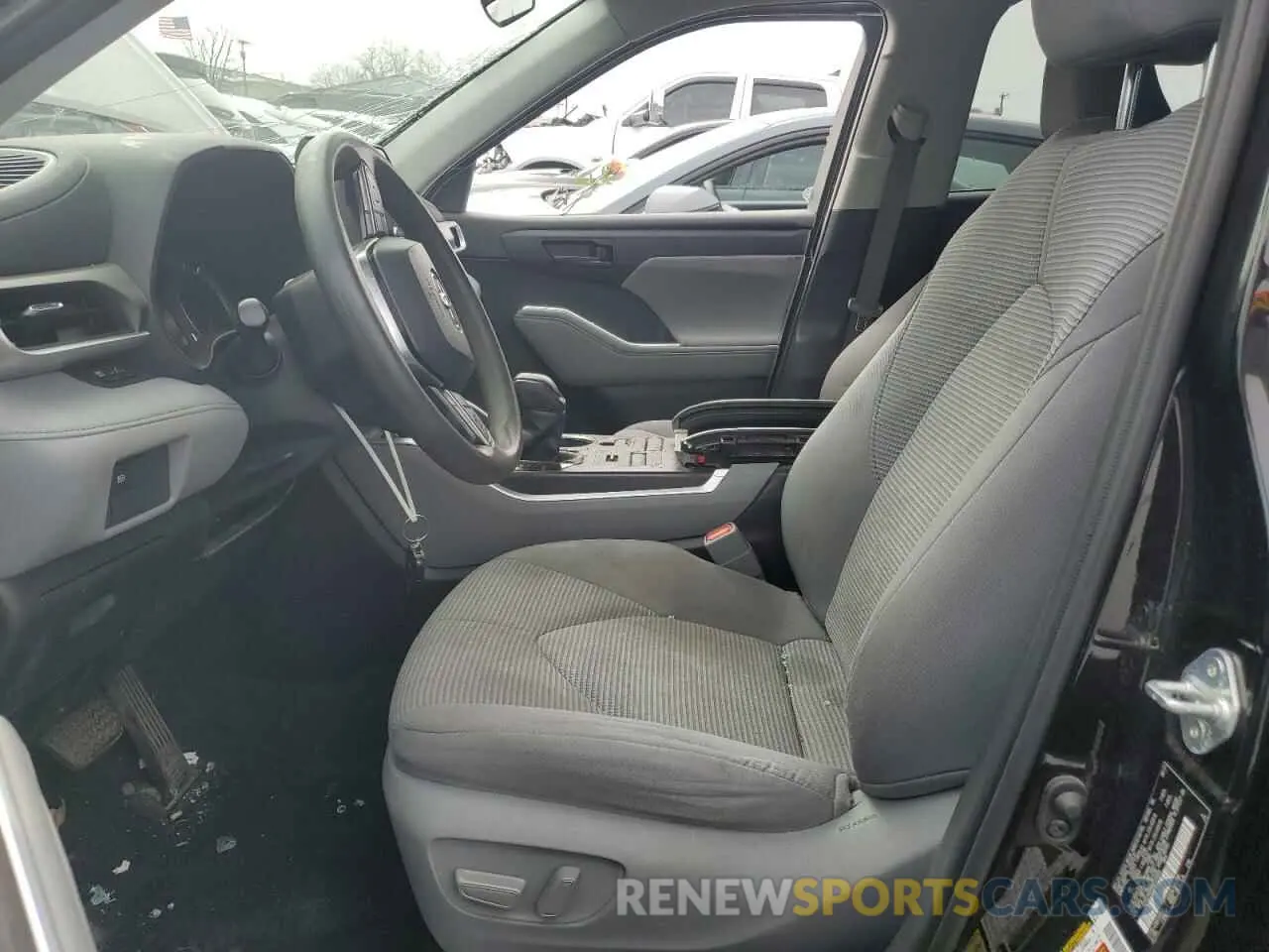 7 Фотография поврежденного автомобиля 5TDCZRBHXMS135869 TOYOTA HIGHLANDER 2021