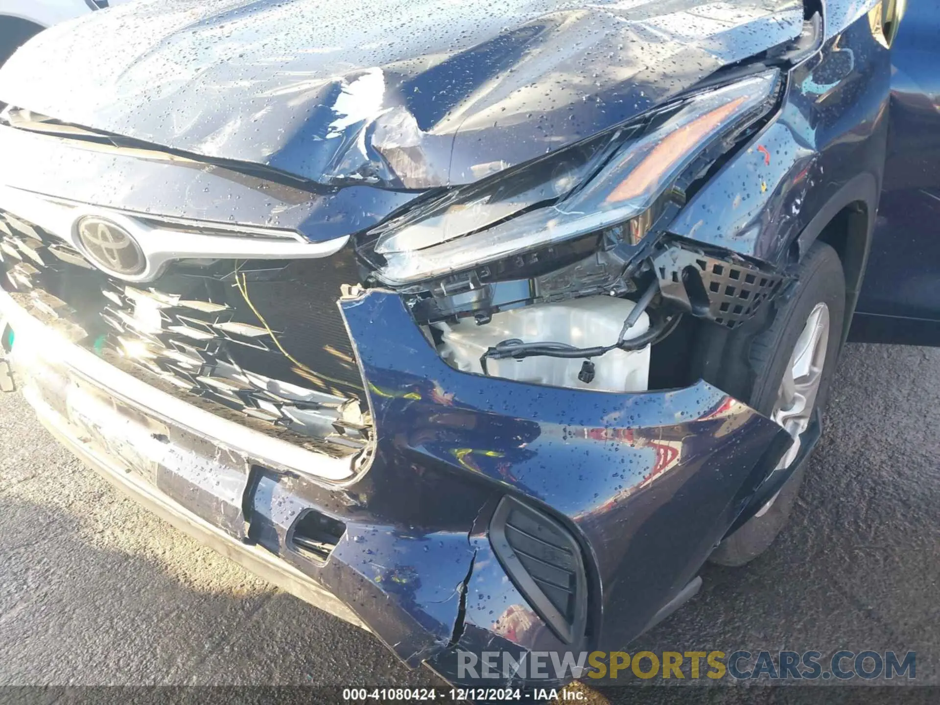 6 Photograph of a damaged car 5TDCZRBHXMS558189 TOYOTA HIGHLANDER 2021