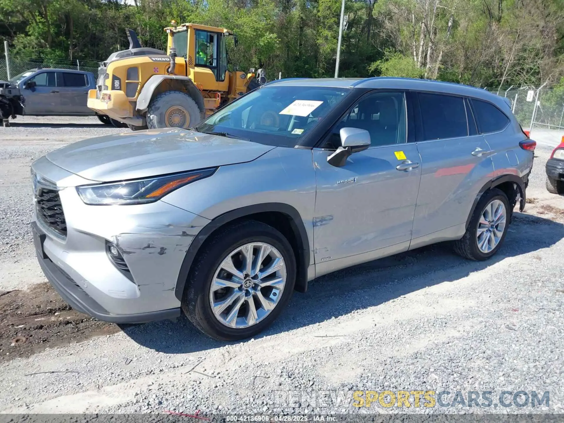 2 Photograph of a damaged car 5TDDBRCH4MS018716 TOYOTA HIGHLANDER 2021