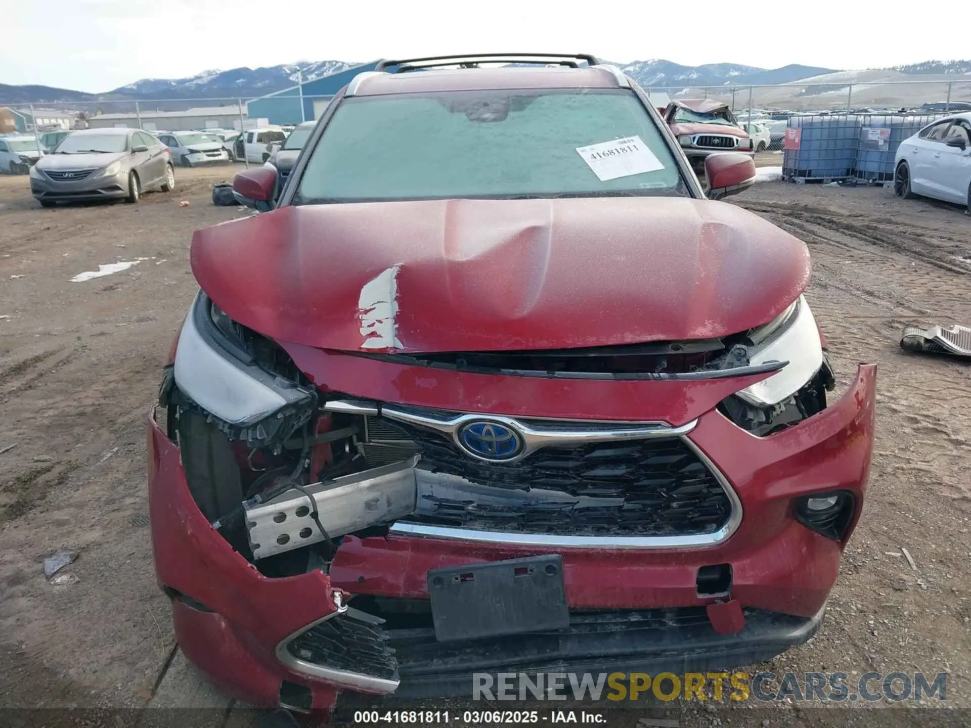 12 Фотография поврежденного автомобиля 5TDDBRCH8MS528132 TOYOTA HIGHLANDER 2021