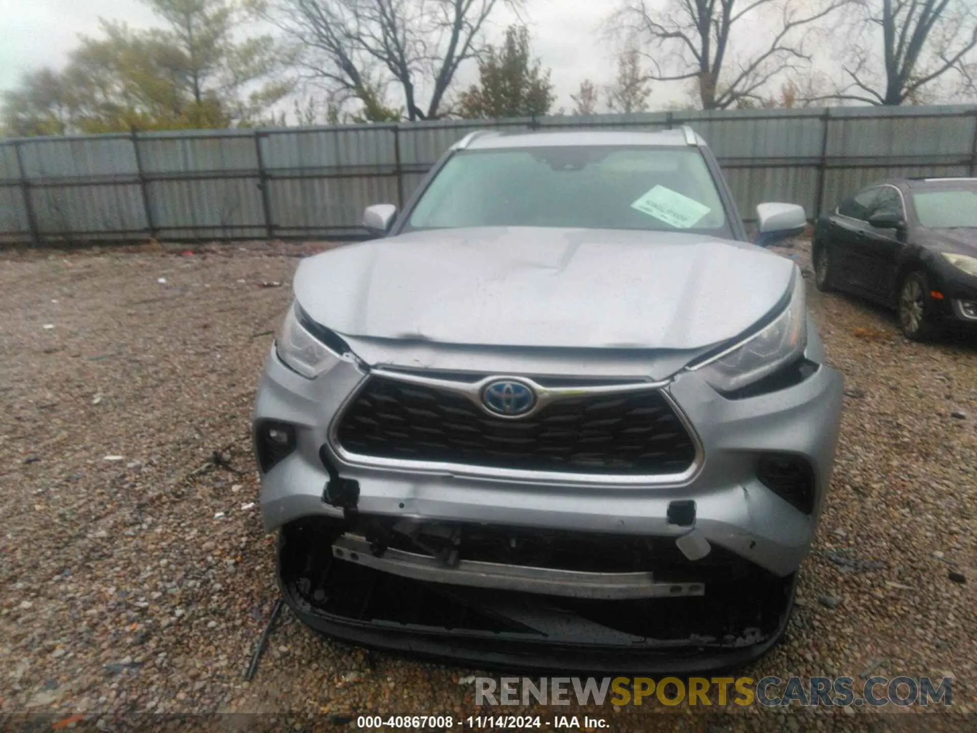 12 Фотография поврежденного автомобиля 5TDDBRCH9MS533243 TOYOTA HIGHLANDER 2021