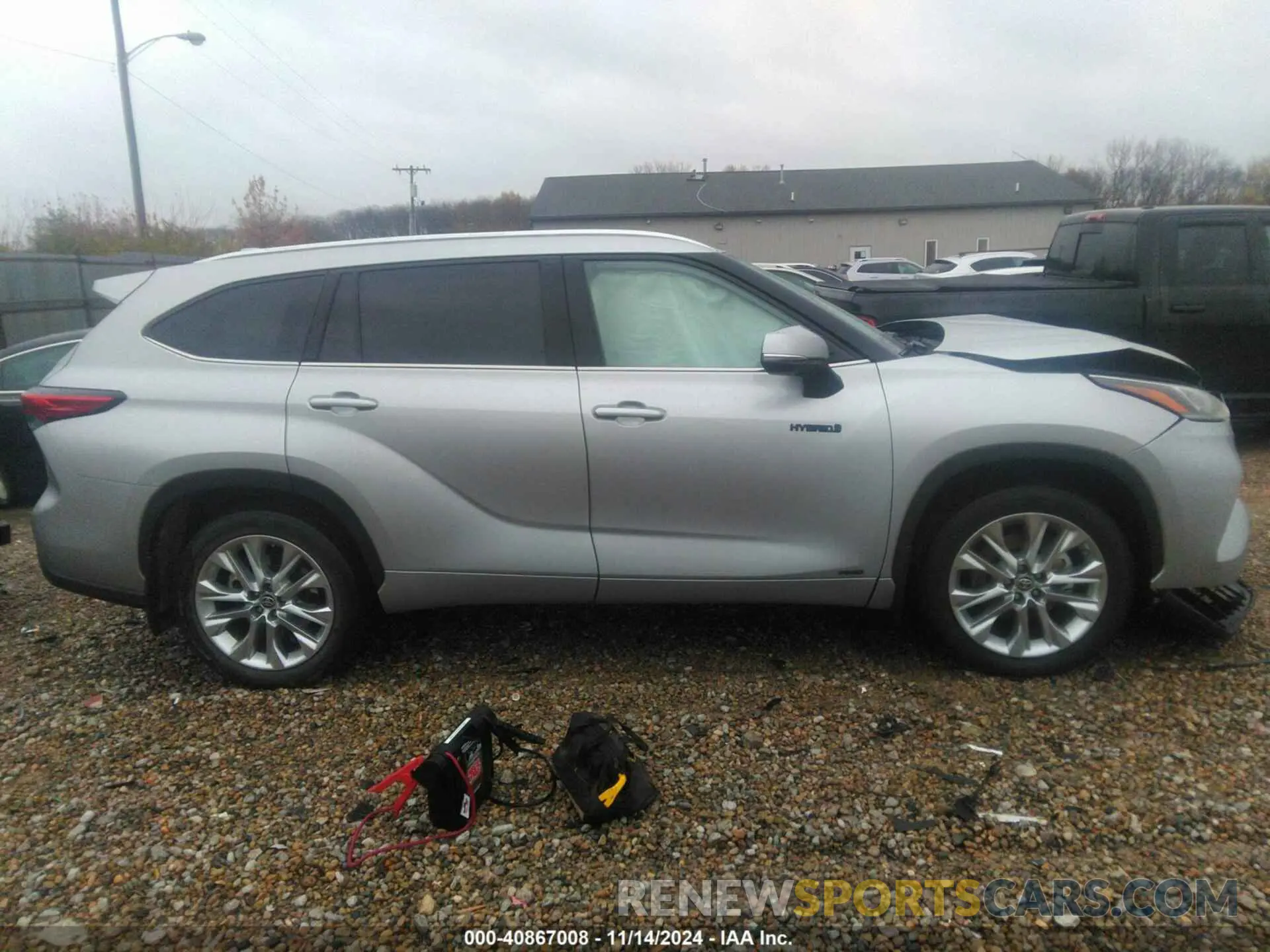 13 Фотография поврежденного автомобиля 5TDDBRCH9MS533243 TOYOTA HIGHLANDER 2021