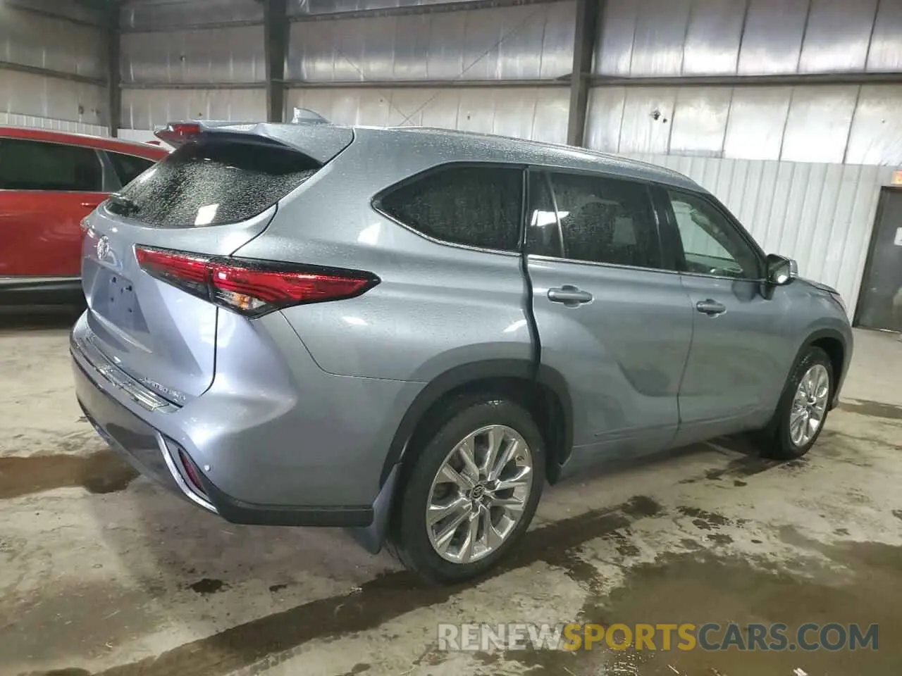 3 Photograph of a damaged car 5TDDZRBH0MS135769 TOYOTA HIGHLANDER 2021
