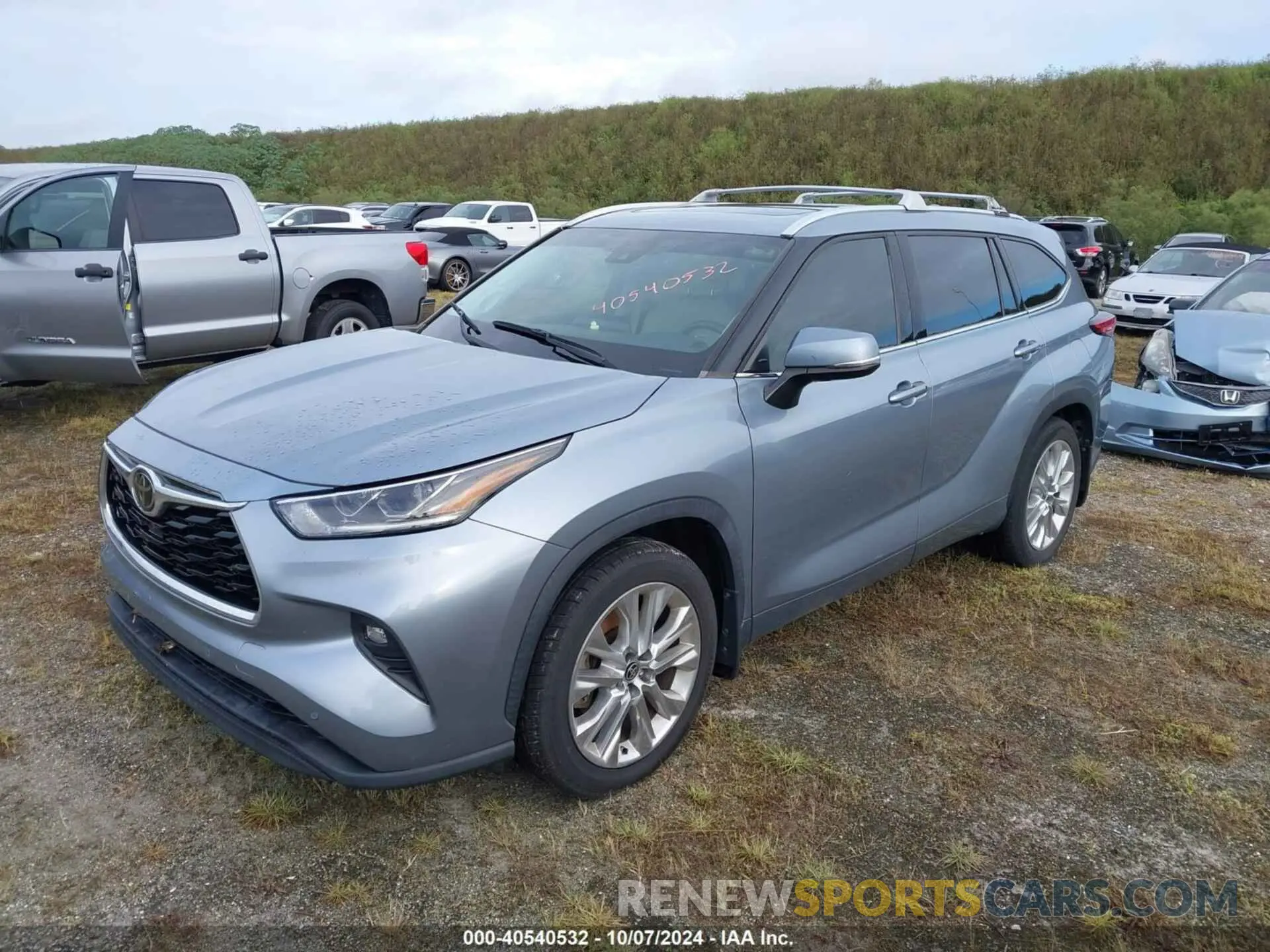 2 Photograph of a damaged car 5TDDZRBH5MS082101 TOYOTA HIGHLANDER 2021