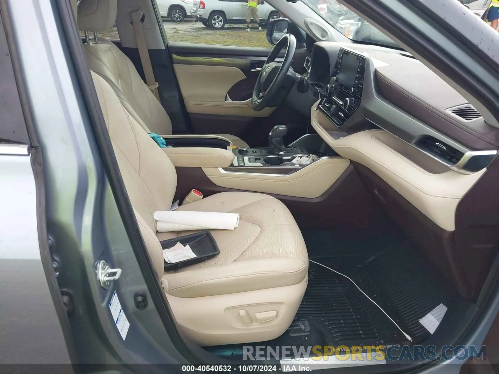 5 Photograph of a damaged car 5TDDZRBH5MS082101 TOYOTA HIGHLANDER 2021