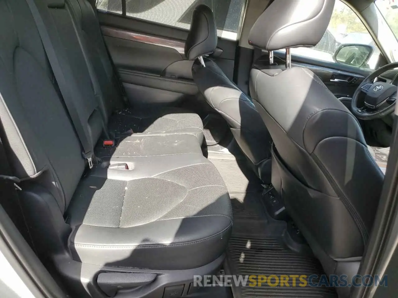 11 Photograph of a damaged car 5TDDZRBH5MS119017 TOYOTA HIGHLANDER 2021