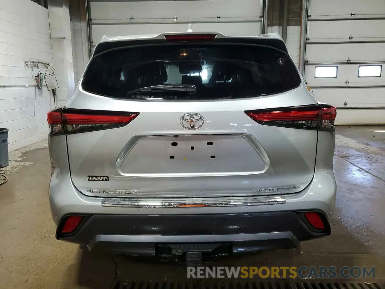 6 Photograph of a damaged car 5TDDZRBH5MS524911 TOYOTA HIGHLANDER 2021