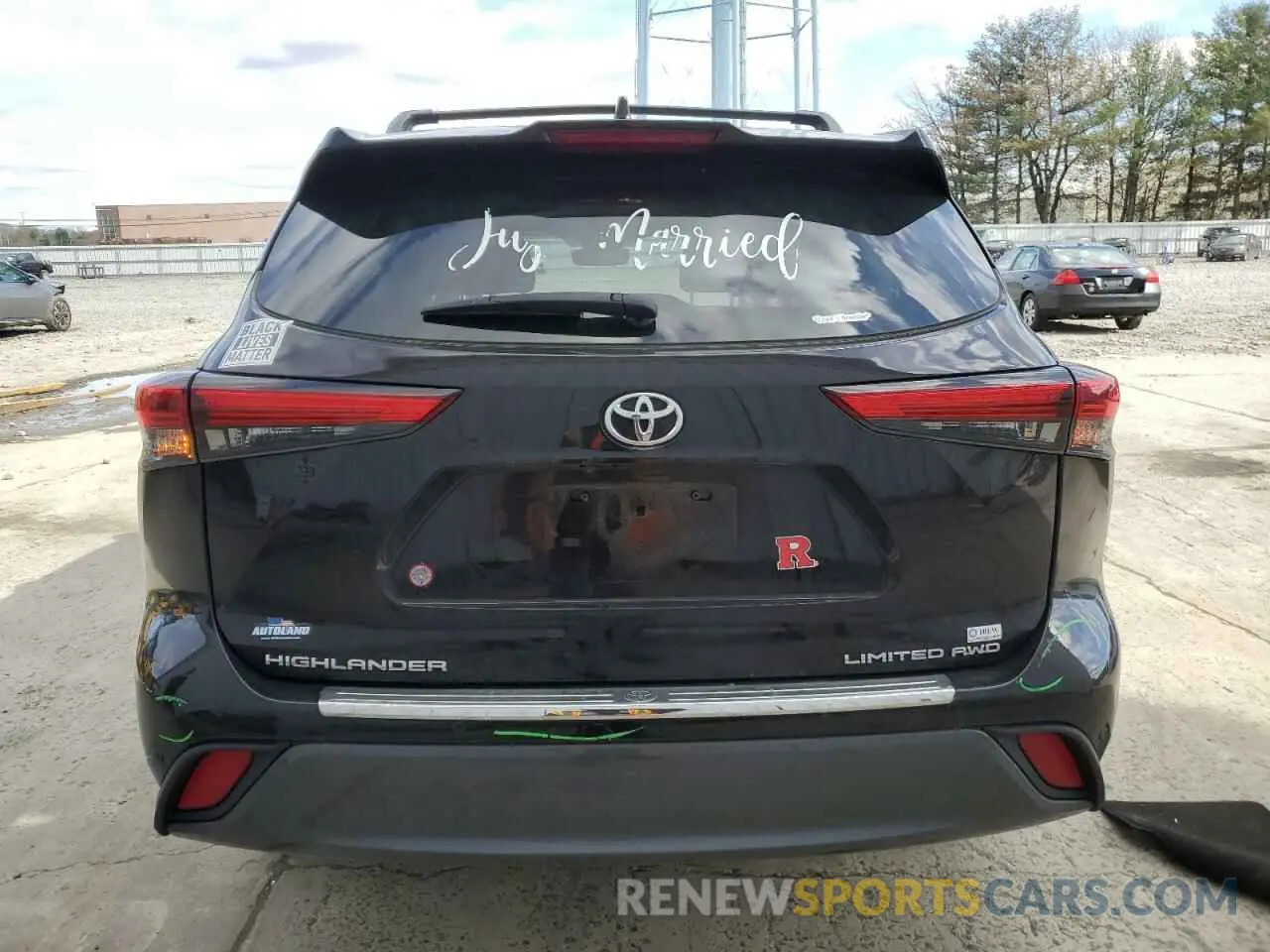 6 Photograph of a damaged car 5TDDZRBH8MS070640 TOYOTA HIGHLANDER 2021
