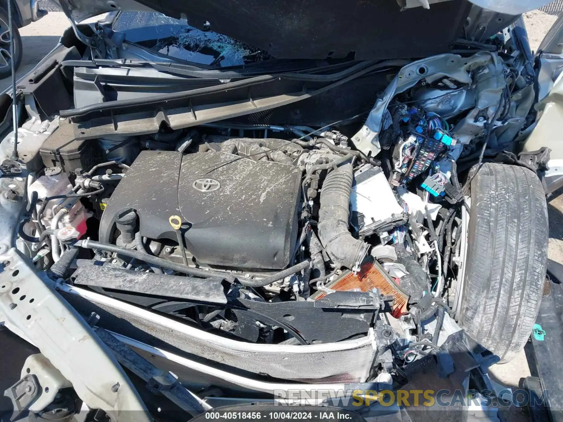 10 Photograph of a damaged car 5TDDZRBH8MS550810 TOYOTA HIGHLANDER 2021