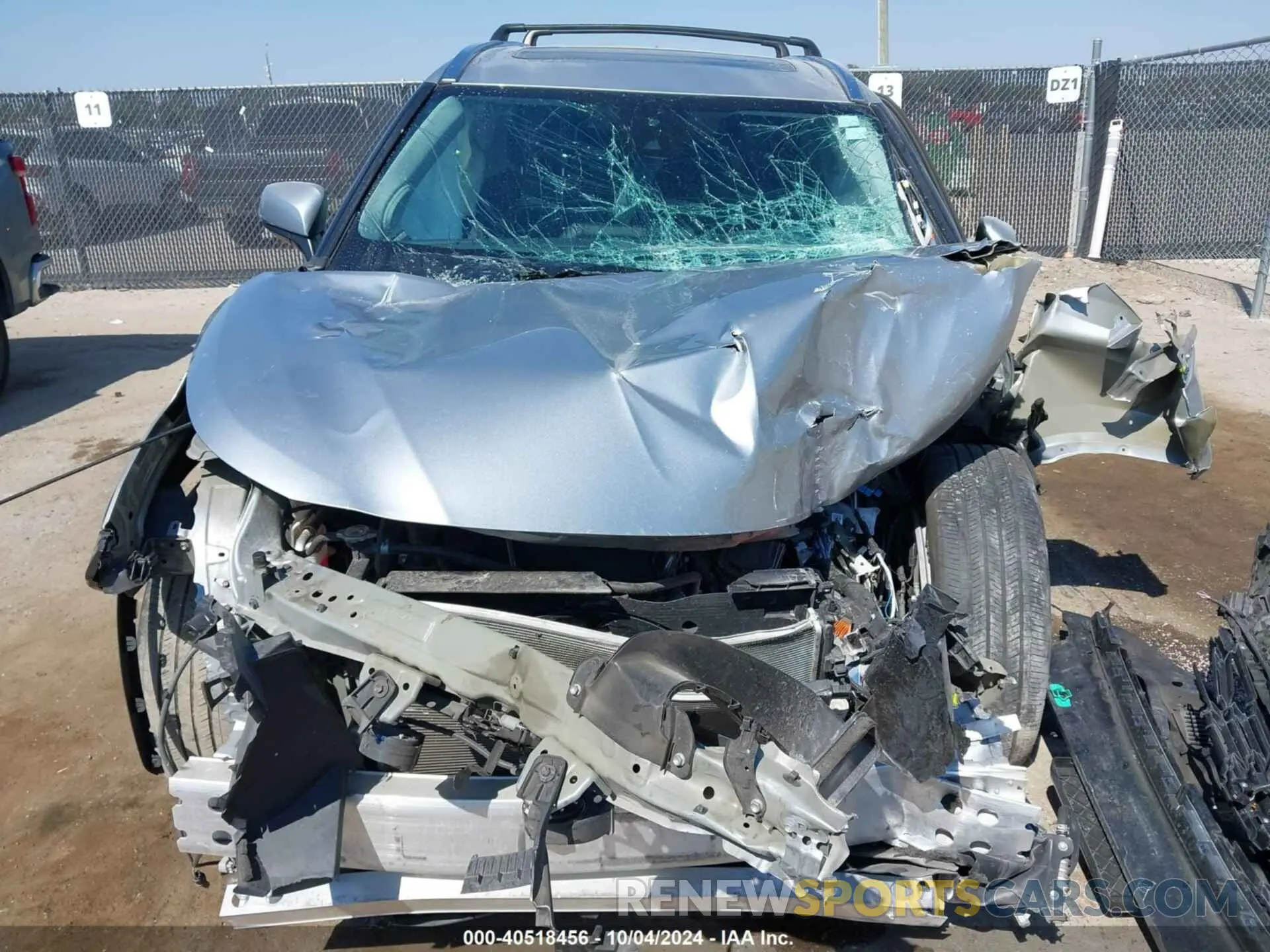 11 Photograph of a damaged car 5TDDZRBH8MS550810 TOYOTA HIGHLANDER 2021