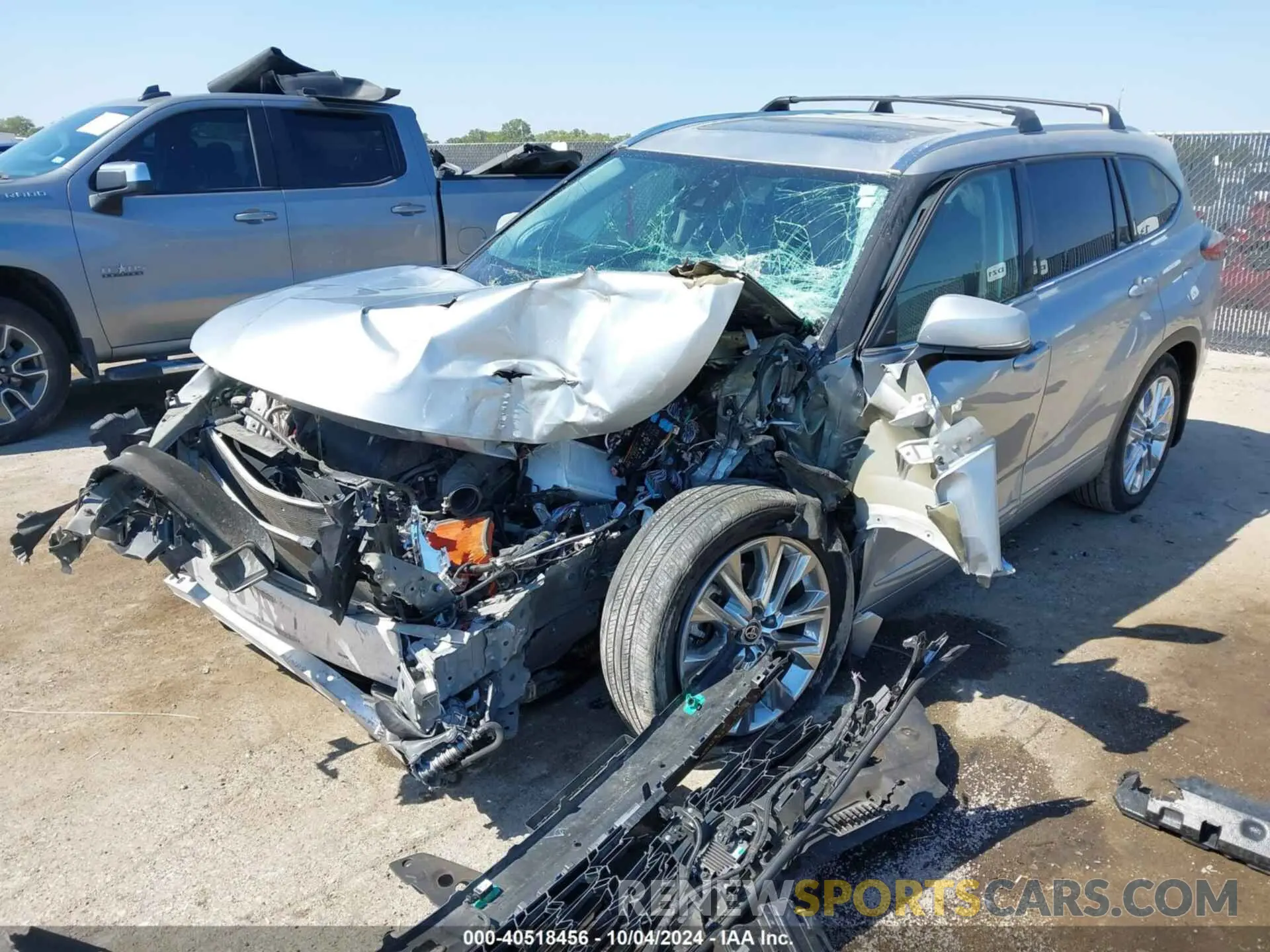 6 Photograph of a damaged car 5TDDZRBH8MS550810 TOYOTA HIGHLANDER 2021