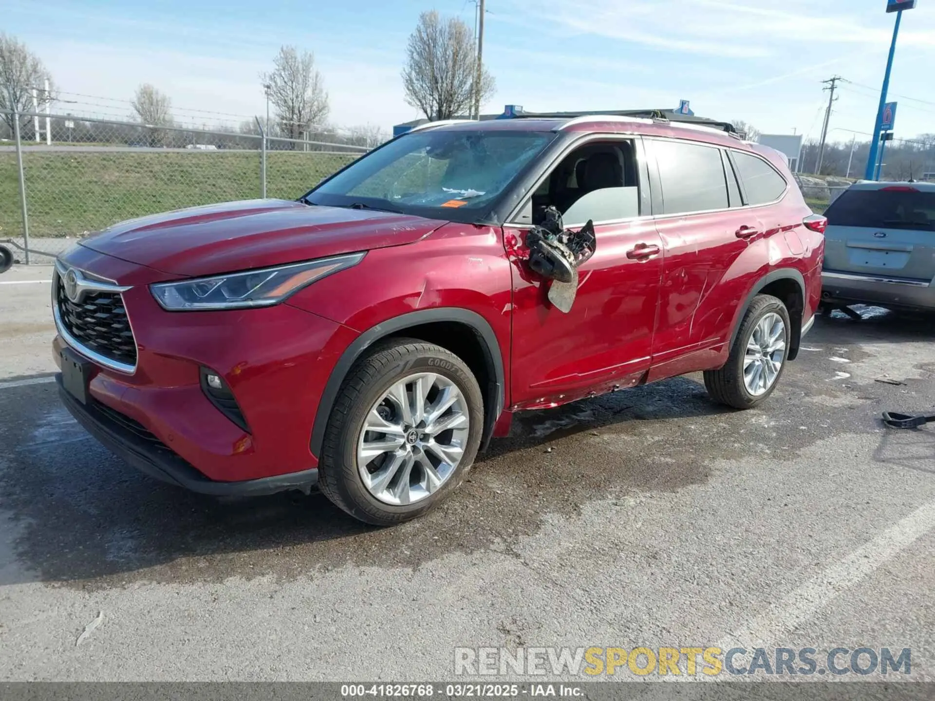 2 Photograph of a damaged car 5TDDZRBHXMS116811 TOYOTA HIGHLANDER 2021