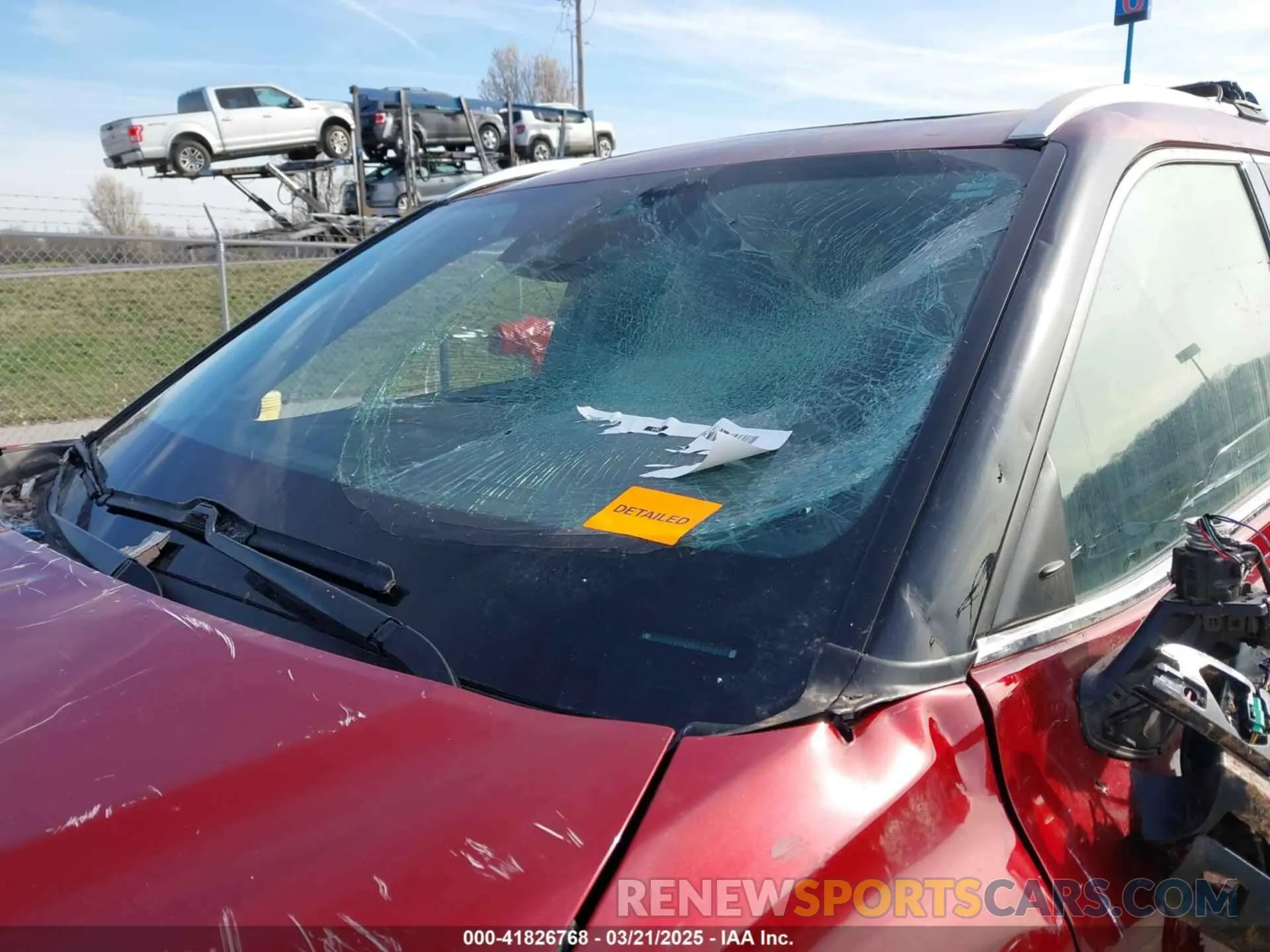 6 Photograph of a damaged car 5TDDZRBHXMS116811 TOYOTA HIGHLANDER 2021