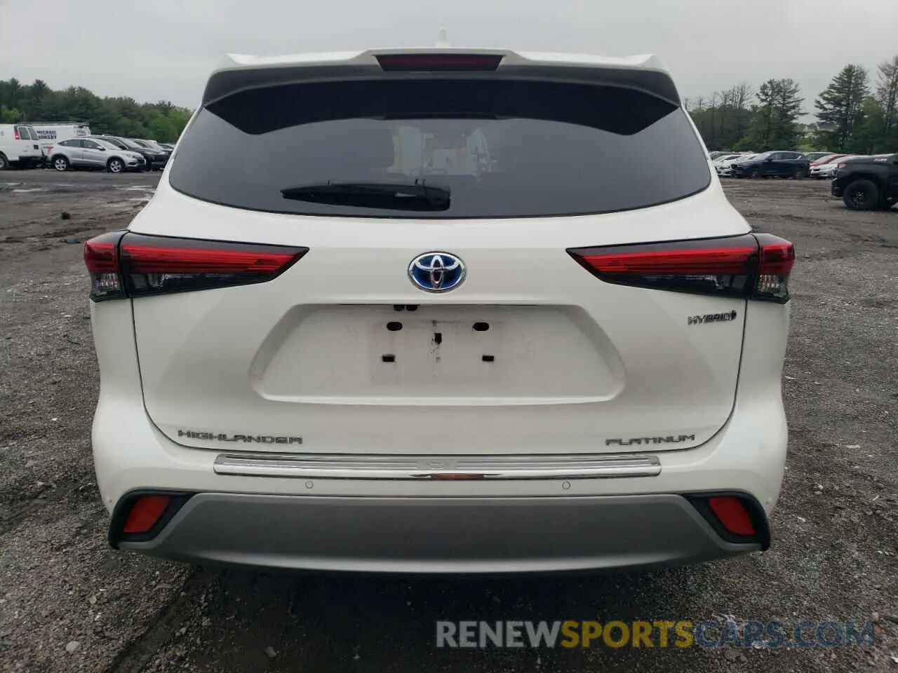 6 Фотография поврежденного автомобиля 5TDEBRCH0MS028390 TOYOTA HIGHLANDER 2021