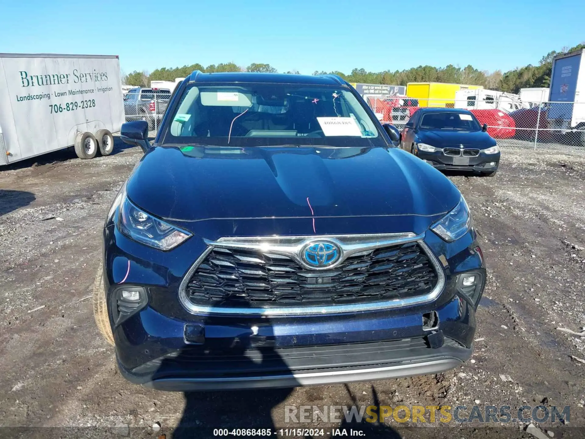 12 Photograph of a damaged car 5TDEBRCH1MS015082 TOYOTA HIGHLANDER 2021